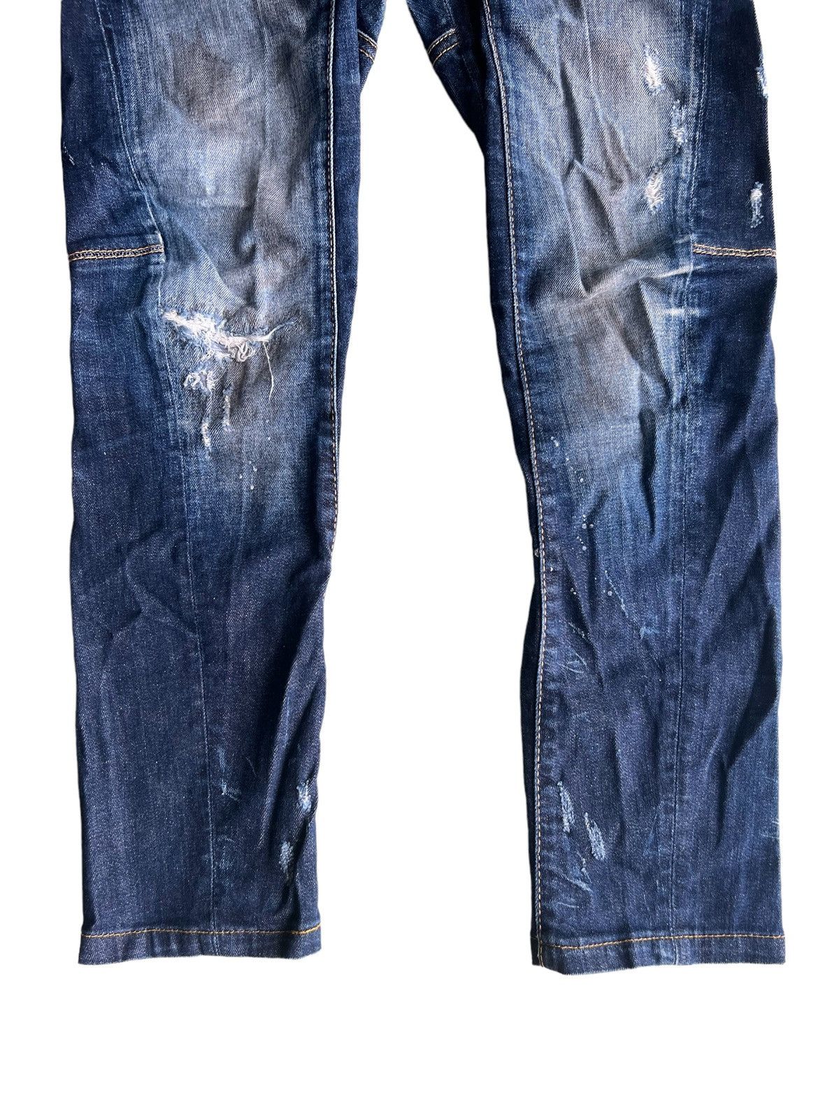 Dsquared2 2017 DSQUARED2 🇮🇹 Tidy Biker Jeans Denim Distressed Size US 28 / EU 44 - 5 Thumbnail