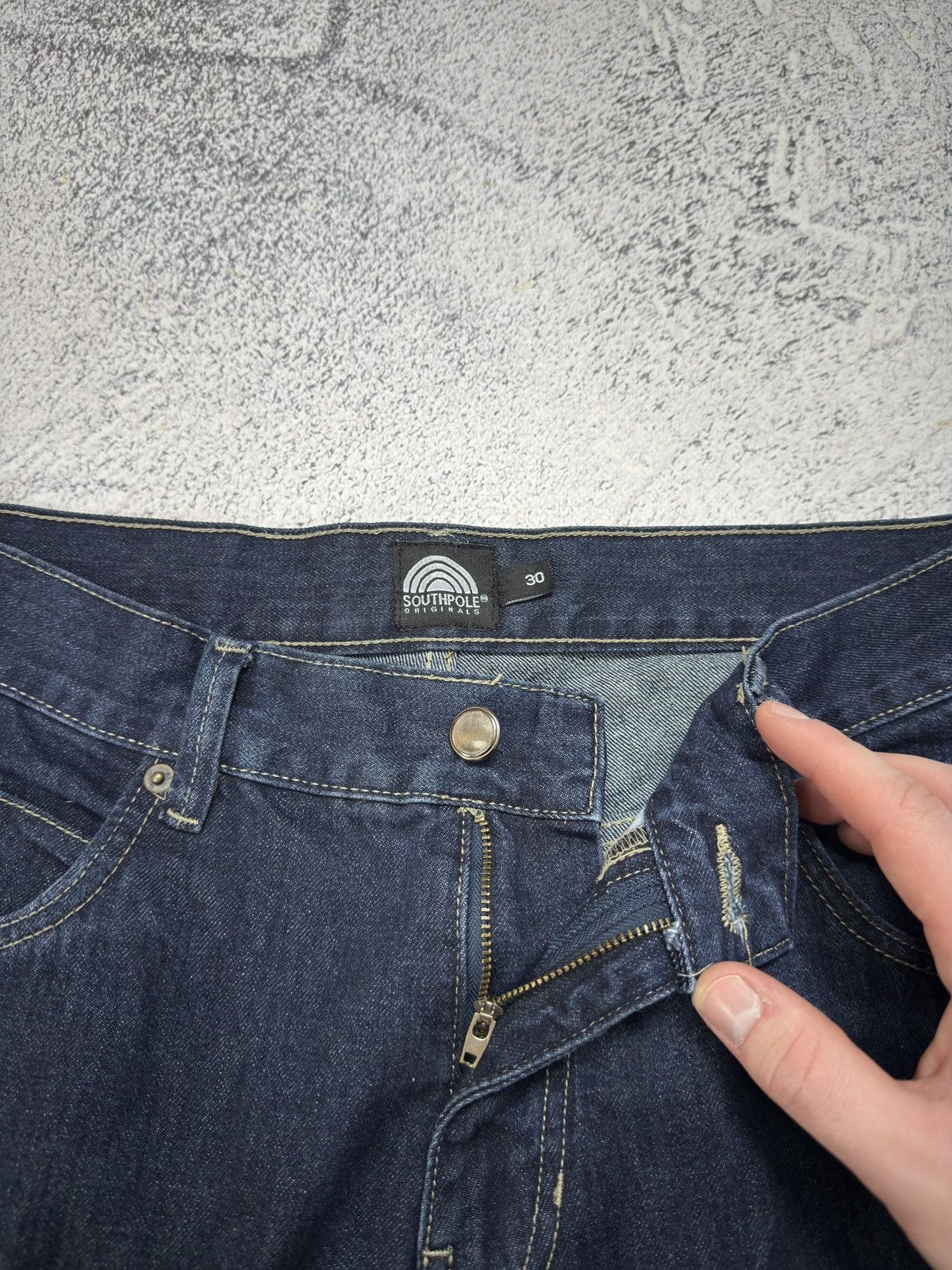 Southpole Crazy Vintage Y2K Baggy Southpole Jeans Skater Opium Size US 30 / EU 46 - 12 Thumbnail