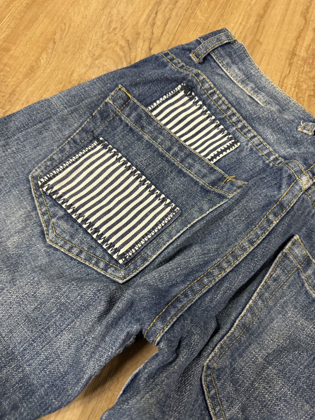 If Six Was Nine JAPANESE BRAND BORO STYLE PATCHWORKS JEANS Size US 30 / EU 46 - 5 Thumbnail