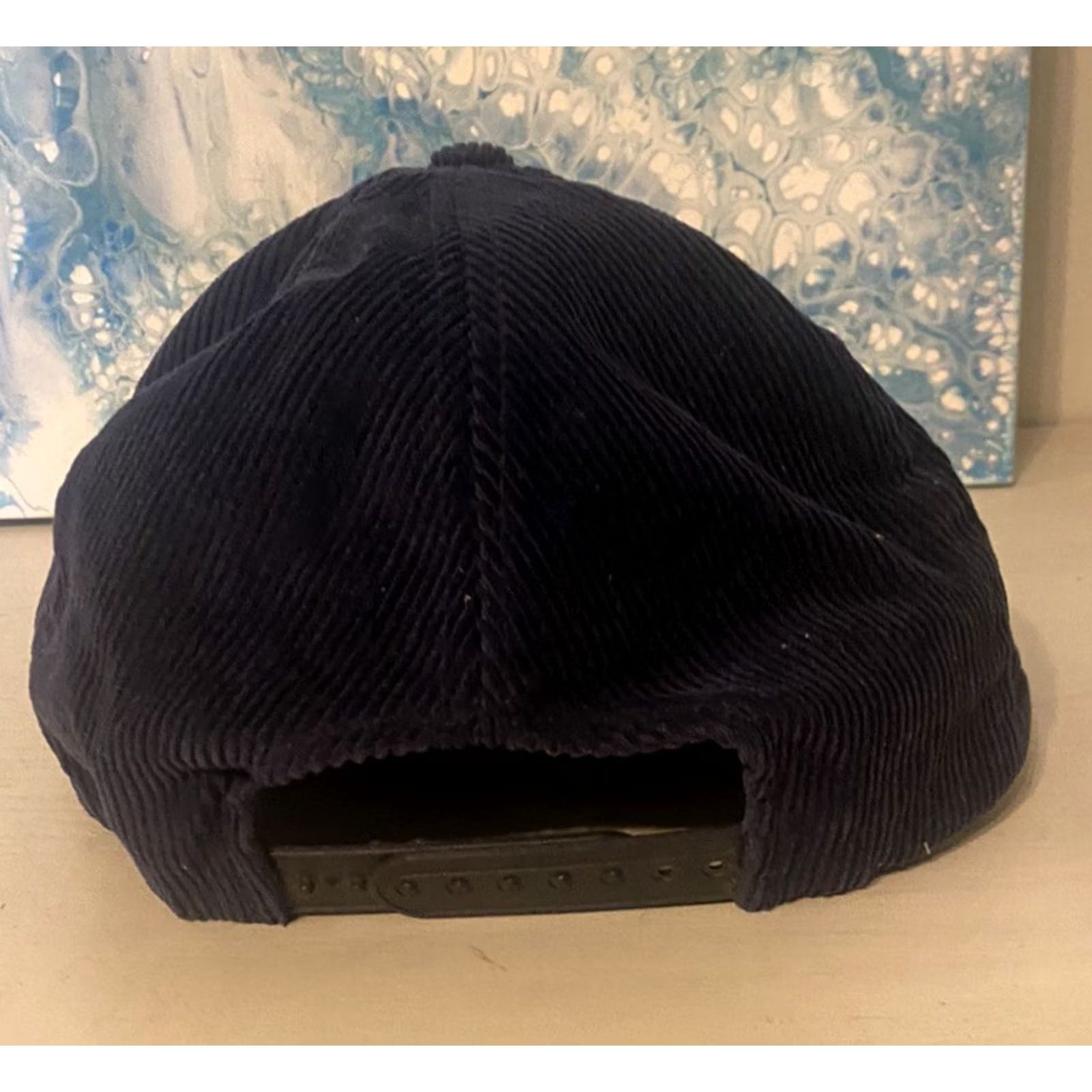 Vintage VINTAGE HaT Alaska Blue Corduroy Snapback Hat Mens Adjustable Blue Embroidered Alaska Corduroy Snapback Hat Size ONE SIZE - 5 Thumbnail