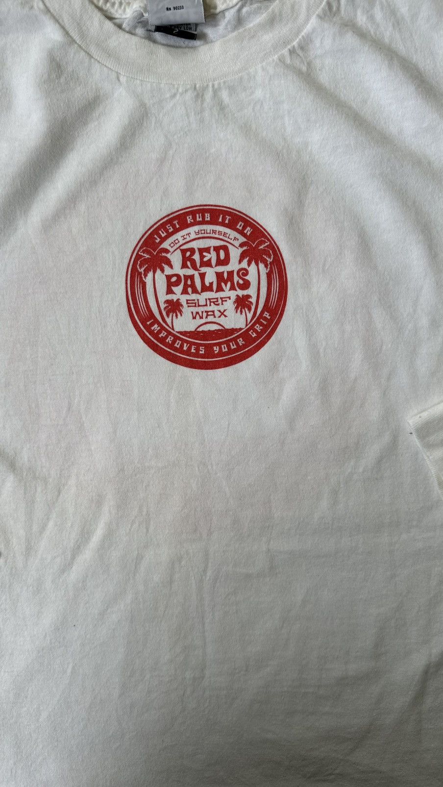 Vintage RED PALMS SURF WAX LS TEE Size US S / EU 44-46 / 1 - 2 Thumbnail