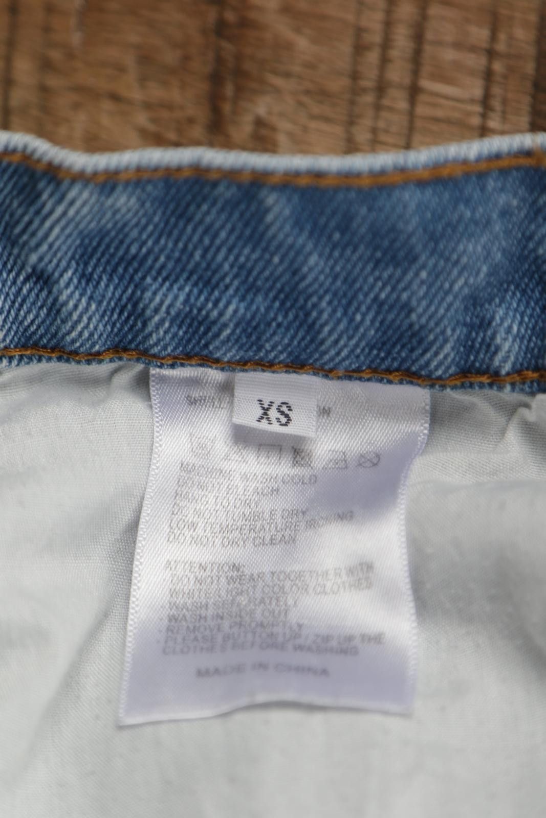 John Galliano 00's John Galt California Denim Skirt Size 26" / US 2 / IT 38 - 4 Thumbnail