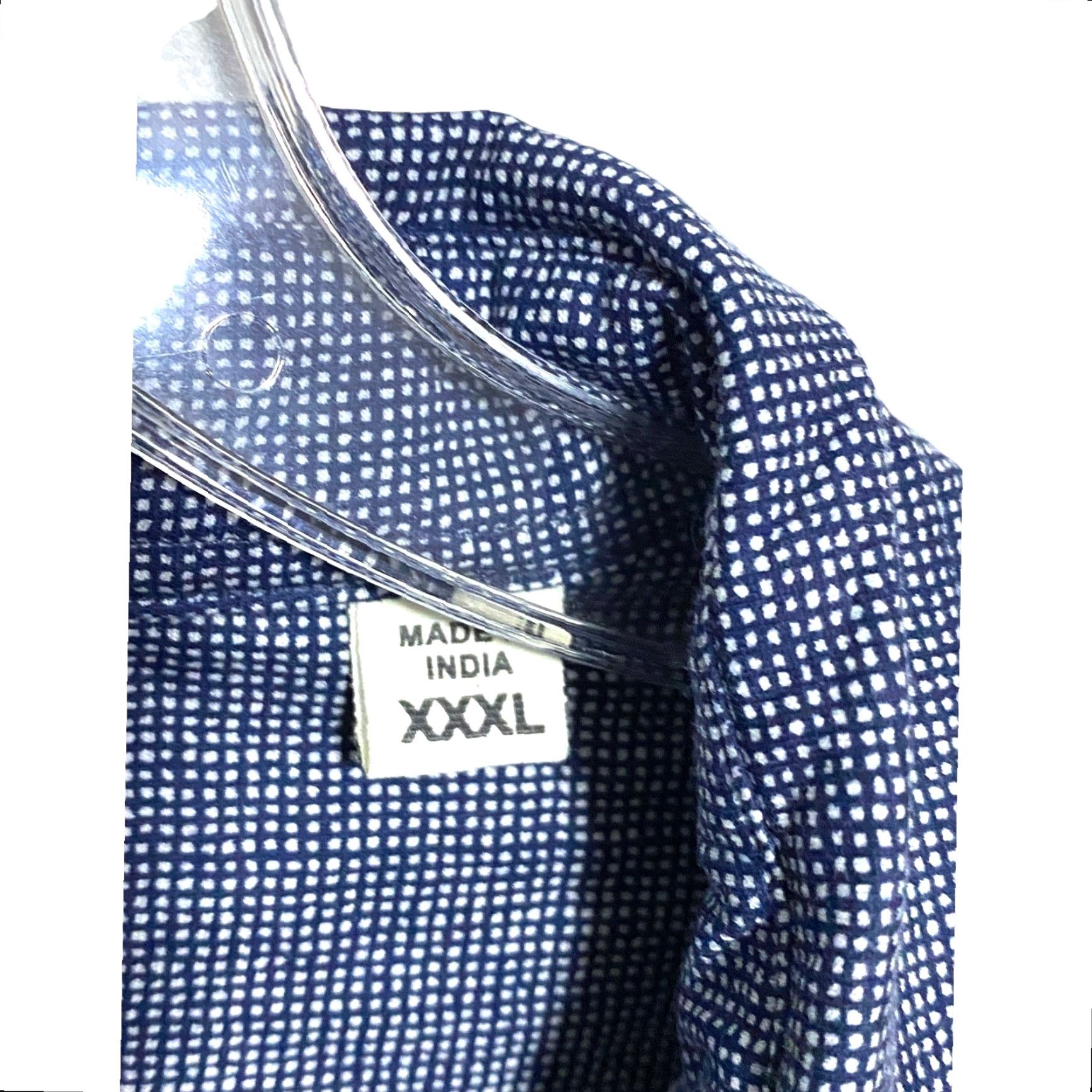 CO VINTAGE California Shirt Co Navy/Blue Button-Up Shirt Men 3XL NWT Geometric Nautical Preppy Casual Workwear Shirt Size US XXL / EU 58 / 5 - 5 Thumbnail
