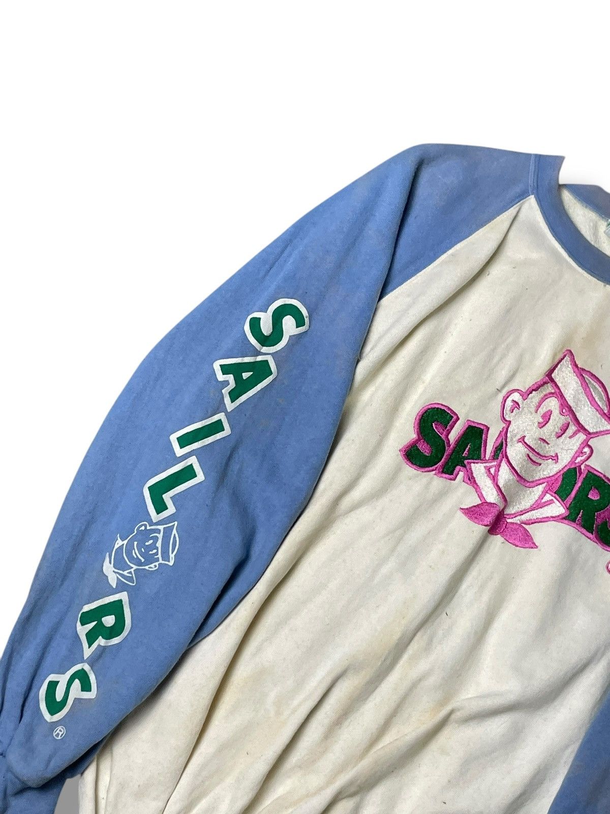 Japanese Brand × Vintage Vintage SAILORS Crewneck Pullover Sweatshirt (80) Size US M / EU 48-50 / 2 - 3 Thumbnail