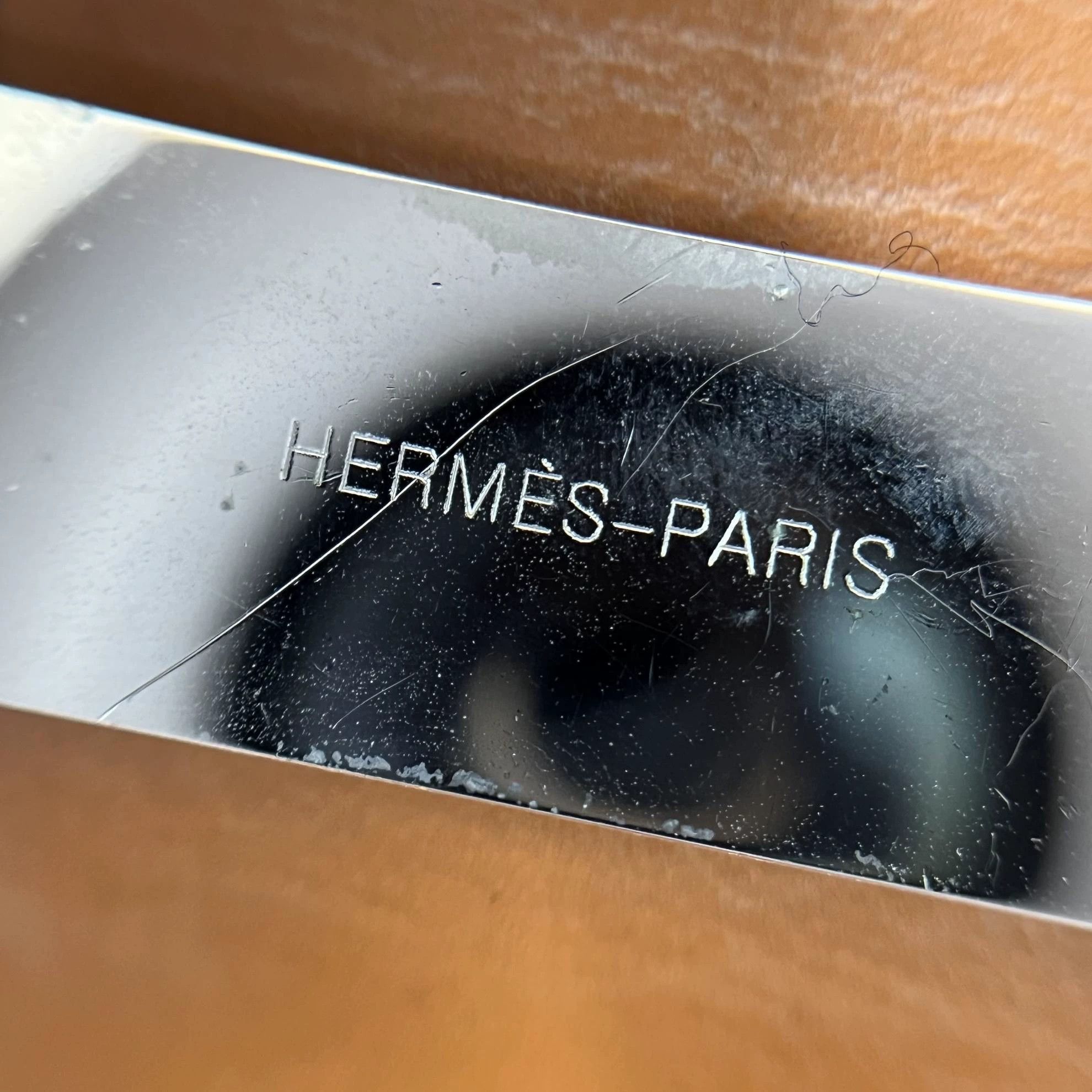 Hermes Hermes Collier de Chien Green Bracelet 4815 Size ONE SIZE - 8 Thumbnail