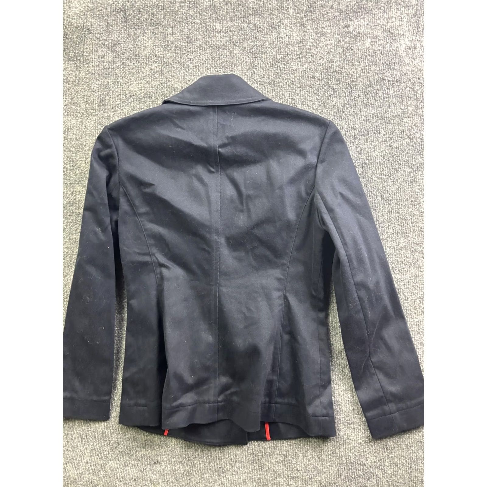 Michael Kors Michael Kors Jacket Womens M Blue Pea Coat Double Breasted Zipped Pockets Front Button Cap Stitch Twill Short Coat Casual Size M / US 6-8 / IT 42-44 - 7 Thumbnail