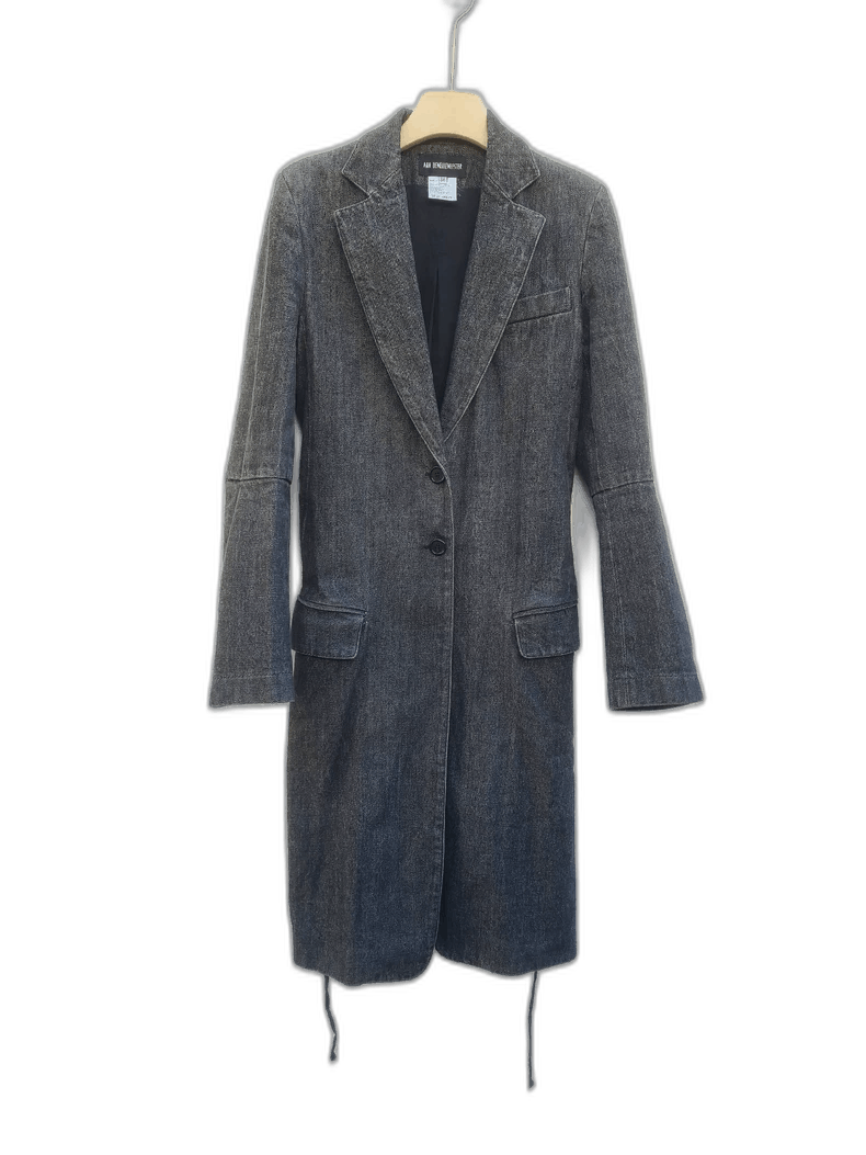 Ann Demeulemeester Ann Demeulemeester Denim Coat Jacket Size M / US 6-8 / IT 42-44 - 1 Thumbnail