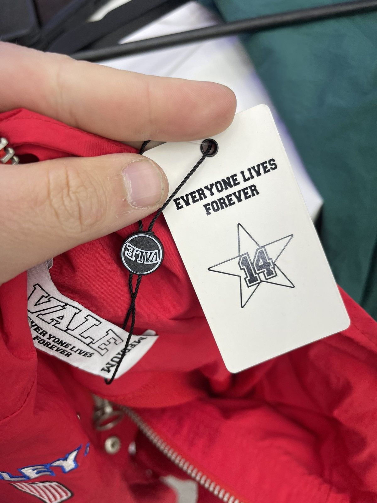 Vale Vale lives “usa” track jacket (red) Size US M / EU 48-50 / 2 - 4 Thumbnail