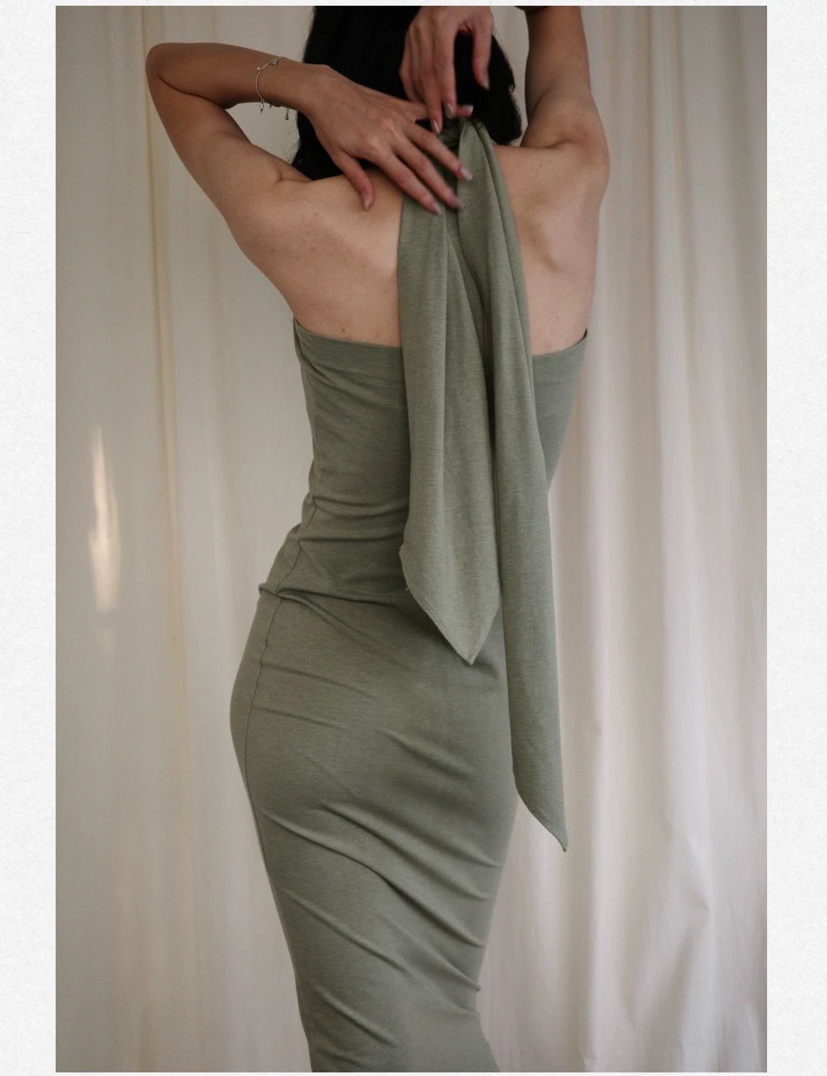 Romeo Gigli Romeo Gigli 1988 Women's Halter Neck Tie Dress Size S / US 4 / IT 40 - 1 Thumbnail