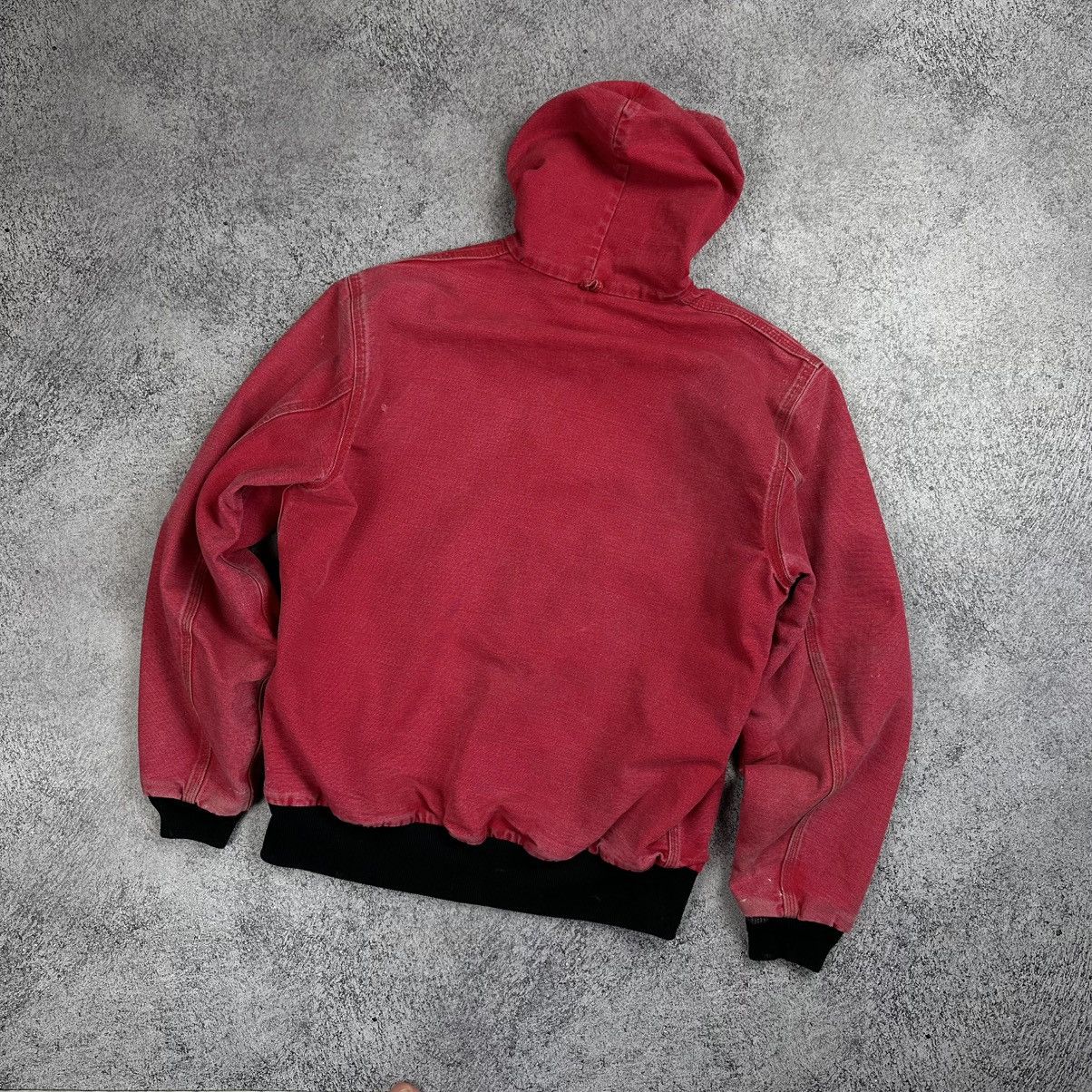 Carhartt Vintage Carhartt JR110 Red Hooded Work Jacket – Made in USA Size US L / EU 52-54 / 3 - 2 Thumbnail