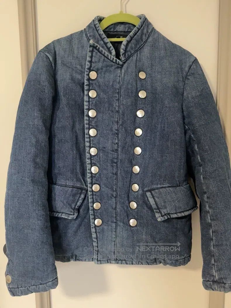 Comme des Garcons Comme Des Garcons Double-breasted Silver Button Denim Cott Size M / US 6-8 / IT 42-44 - 1 Thumbnail