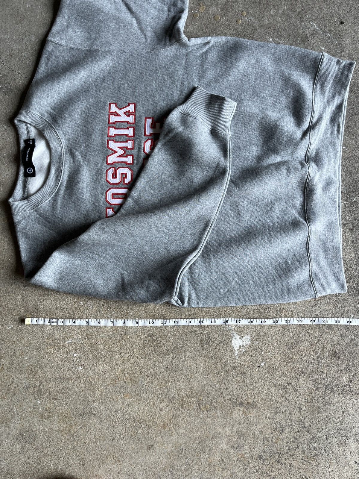 GU × Japanese Brand × Undercover GU X UNDERCOVER KOSMIK NOISE GREY SWEATSHIRT (M) Size US M / EU 48-50 / 2 - 8 Thumbnail