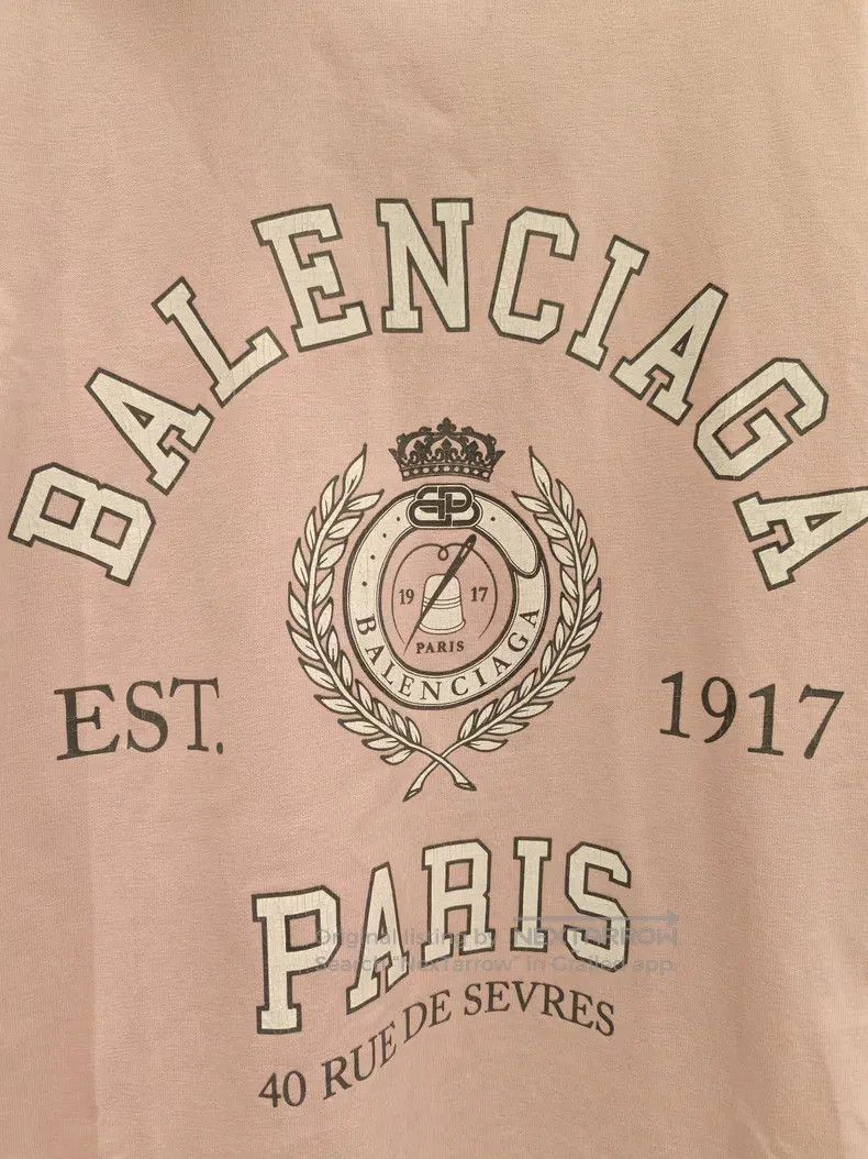 Balenciaga Balenciaga Pink short-sleeve T-shirt, size XS, women's Size XS / US 0-2 / IT 36-38 - 5 Thumbnail