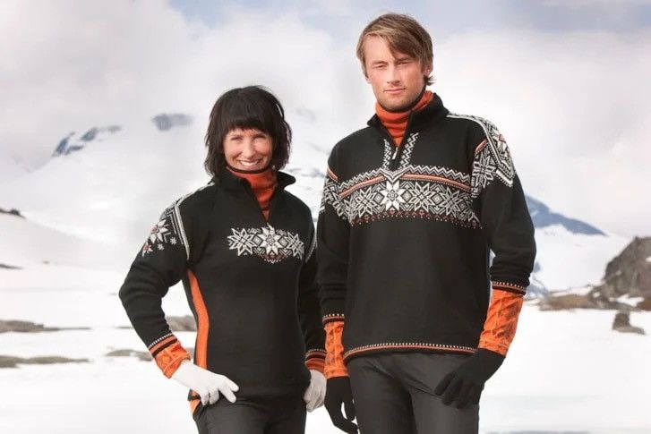 Dale Of Norway Dale Of Norway Team Norge 2011 Holmenkollen Wool Zip Sweater Size US XL / EU 56 / 4 - 2 Thumbnail