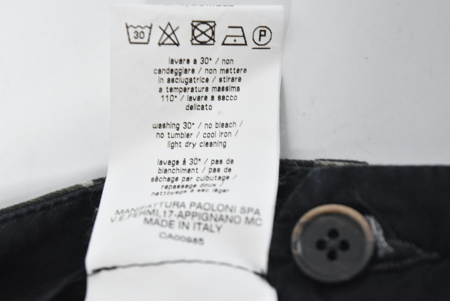 MSGM MSGM/graphic slacks pants/24479 - 0560 50 Size US 29 - 8 Thumbnail