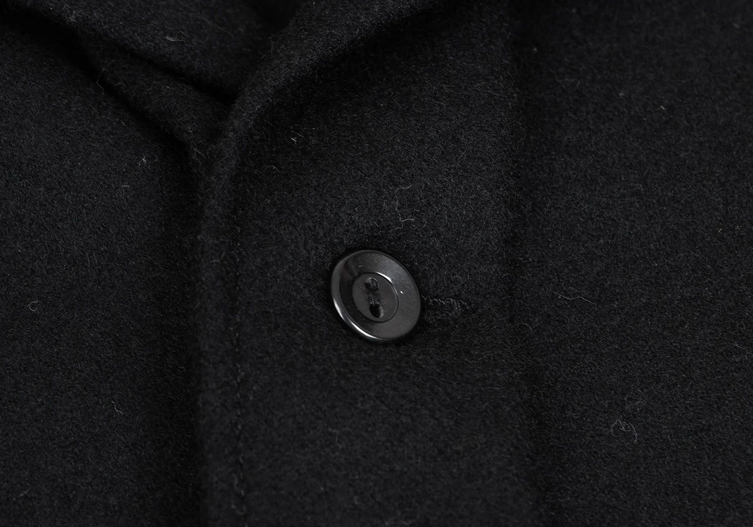 Yohji Yamamoto Yohji Yamamoto Melton Wool Inside-Out Shirt Size US M / EU 48-50 / 2 - 4 Thumbnail
