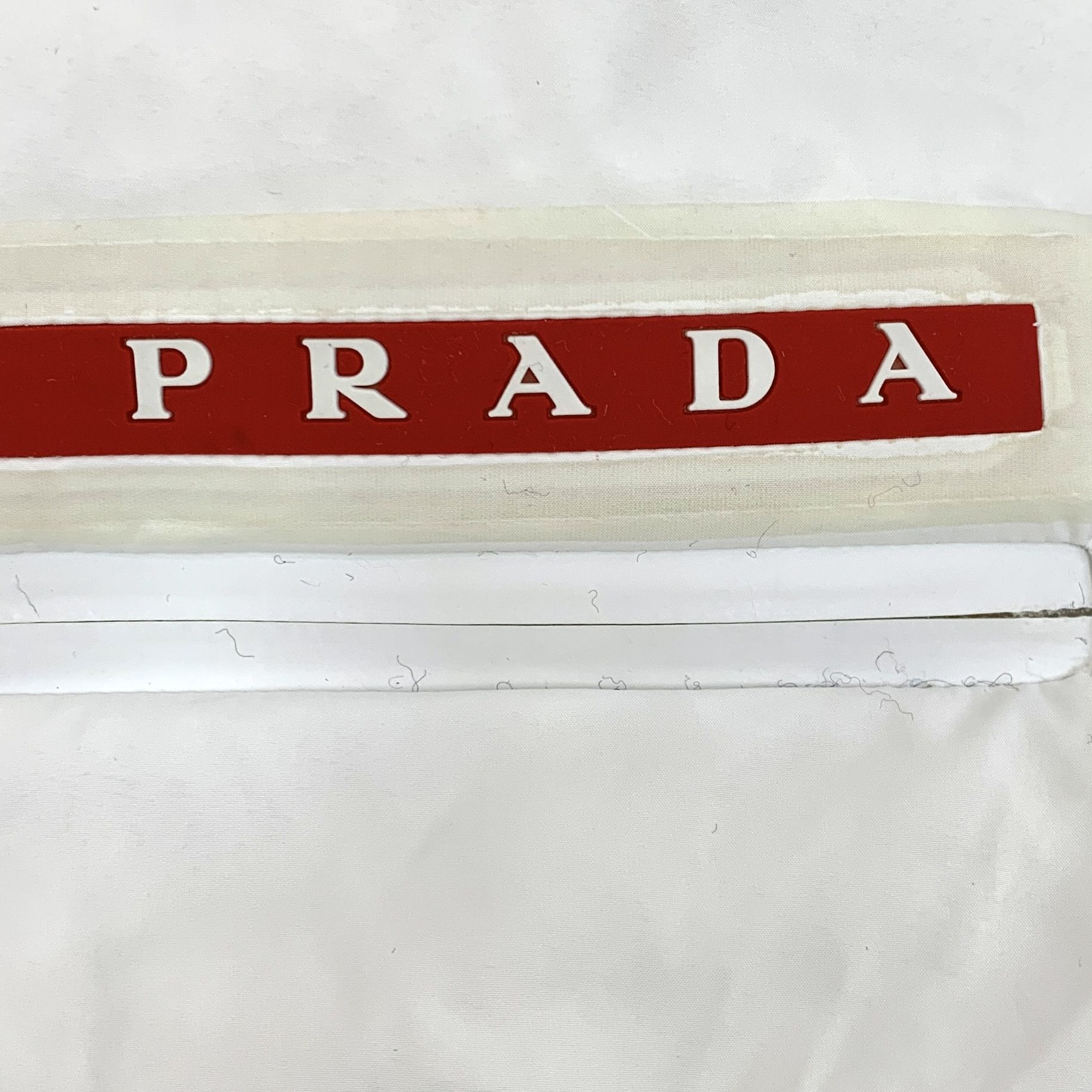Prada White Hooded Down Jacket (Size M)
