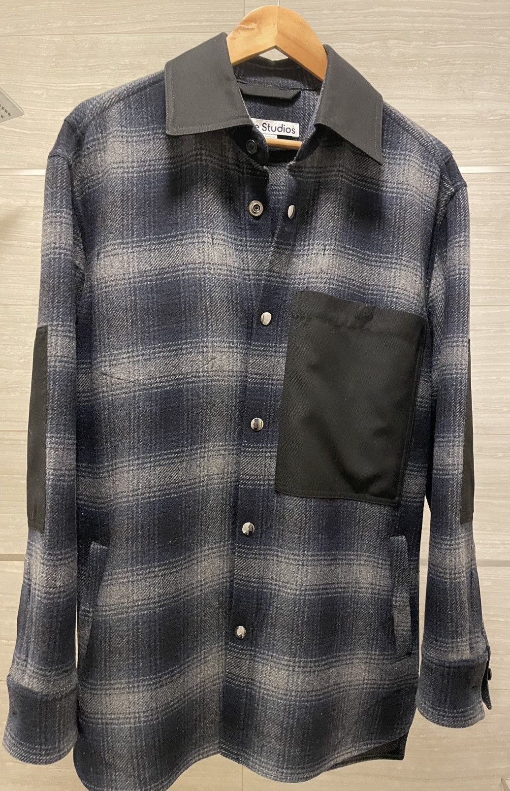 Acne Studios Acne Studios Patch Plaid Jacket Size 46 (S/M) Size US S / EU 44-46 / 1 - 1 Thumbnail
