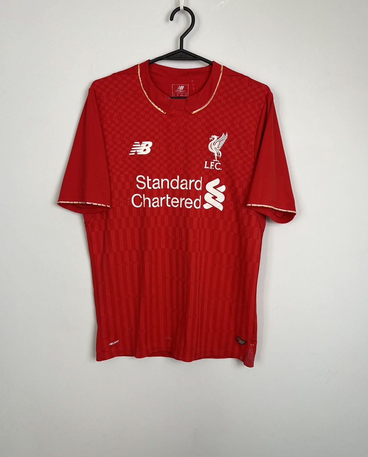 New Balance New Balance FC Liverpool 2015/2016 Soccer Jersey Size US M / EU 48-50 / 2 - 1 Thumbnail