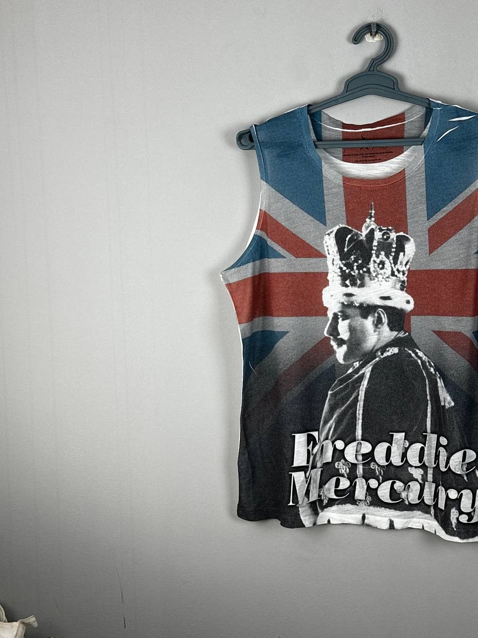 Band Tees Queen Vintage Freddie Mercury Sleeveless T-Shirt Size US L / EU 52-54 / 3 - 3 Thumbnail