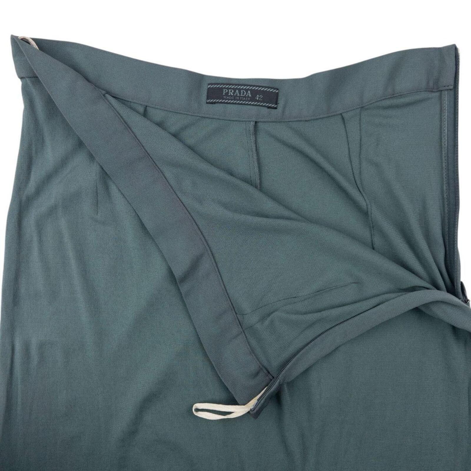 Prada Vintage 2000s Prada Lightweight Skirt Womens Size W25 Size 26" / US 2 / IT 38 - 4 Thumbnail
