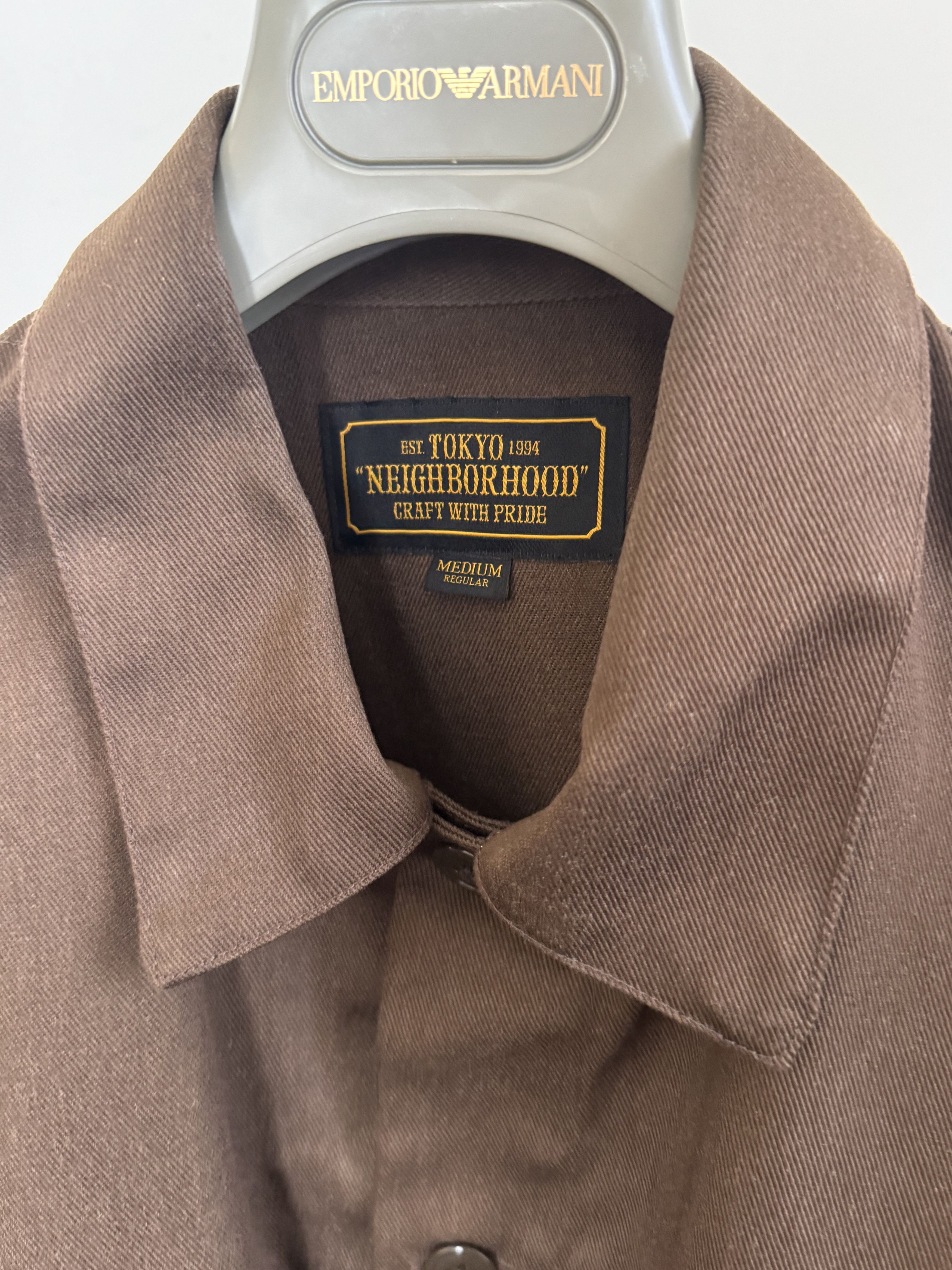 Neighborhood Neighborhood Brown Light Jacket Size US M / EU 48-50 / 2 - 3 Thumbnail