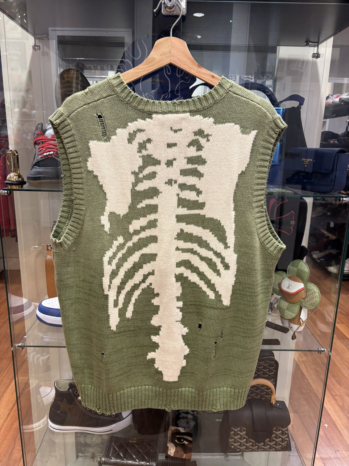 Kapital Kapital Knit Bone Sweater Vest Size US L / EU 52-54 / 3 - 2 Thumbnail