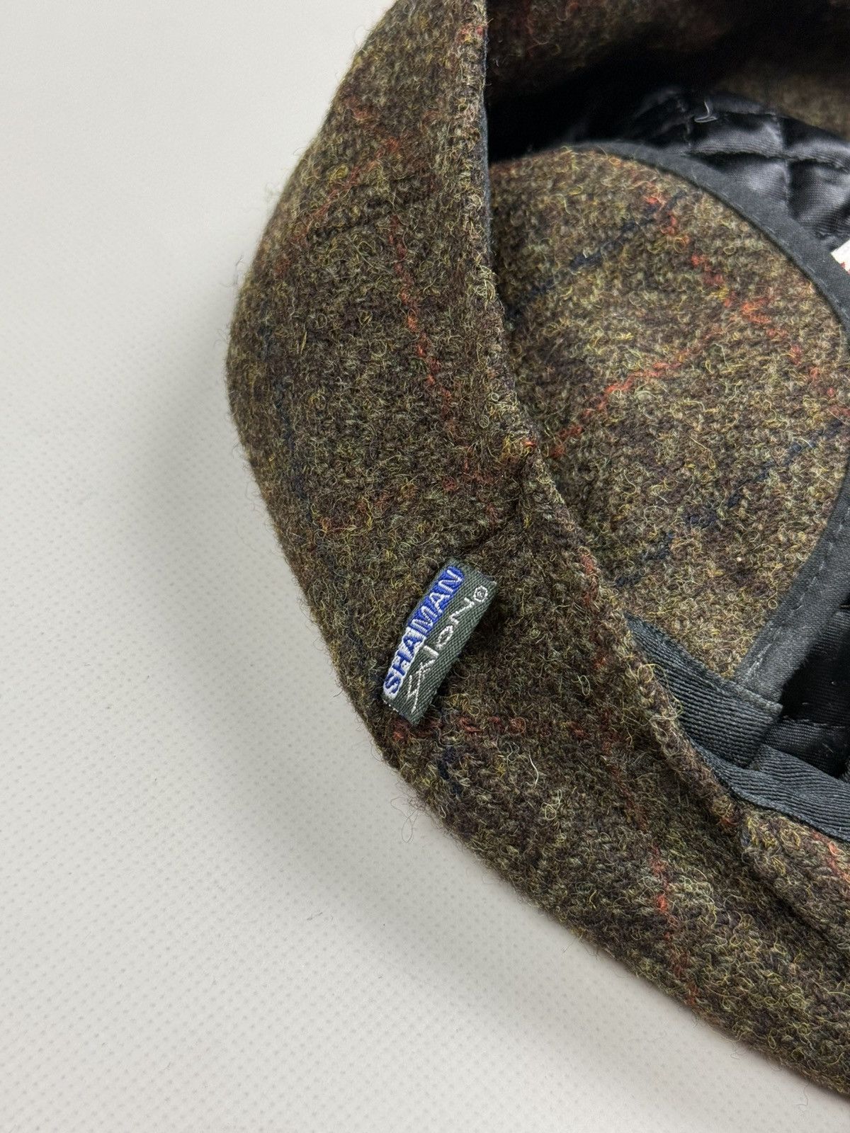 Harris Tweed Harris Tweed Wool Earflaps Flat Cap Hat Size ONE SIZE - 10 Thumbnail