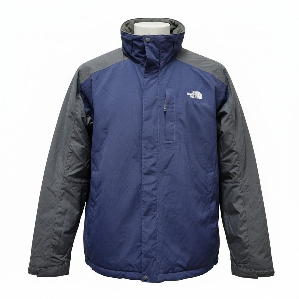 The North Face North Face Hyvent Men Blue Long-Sleeves Full-Zip Lined High- Size US XL / EU 56 / 4 - 1 Thumbnail