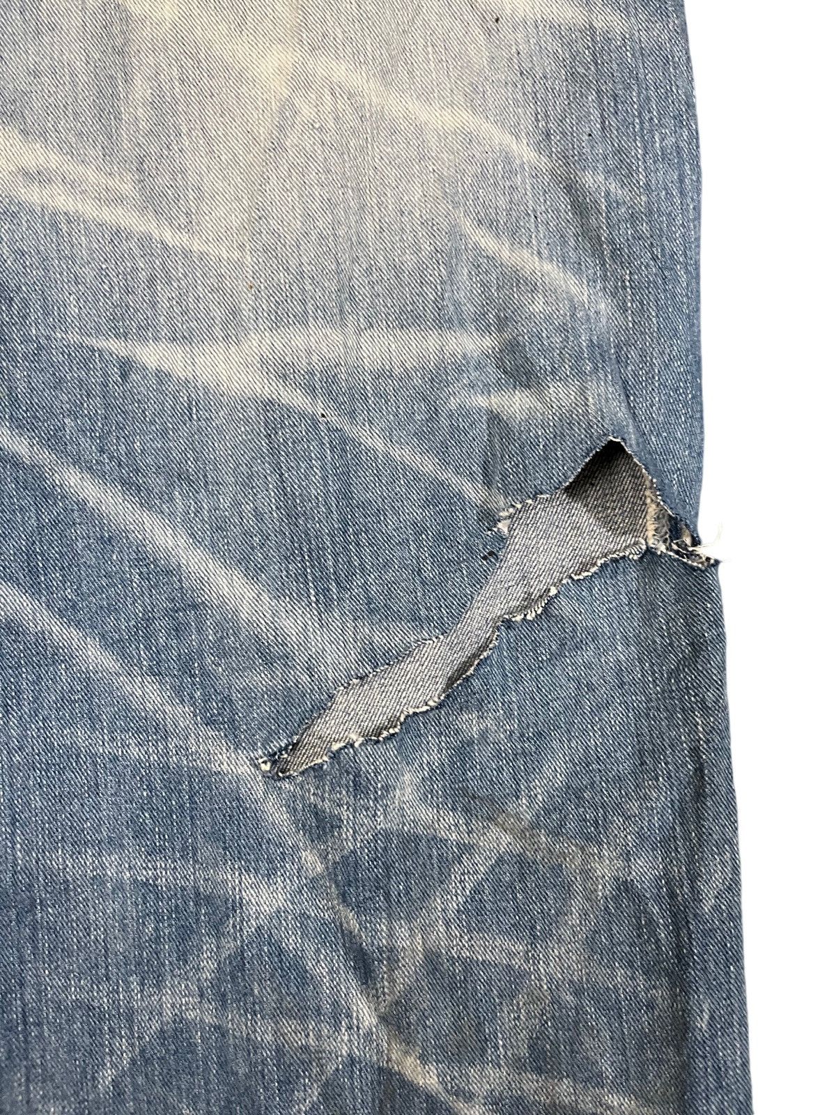 Body Glove Vintage Body Glove Clawmark Ripped Baggy Denim Size US 36 / EU 52 - 11 Thumbnail