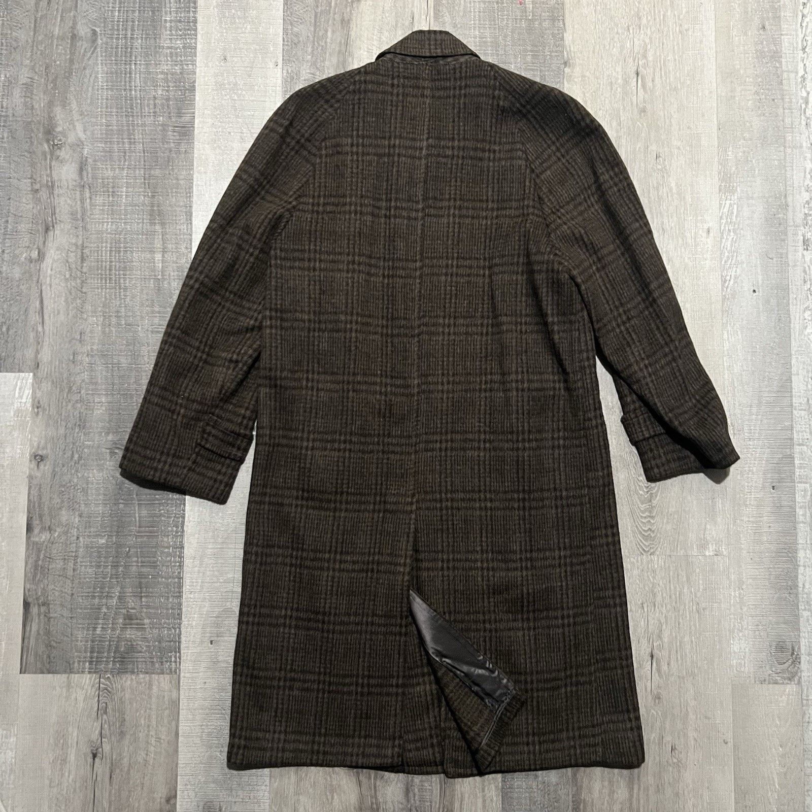 Brooks Brothers VTG Brooks Brothers 70s/80s Wool Overcoat Trench Shaggy 44 Size US L / EU 52-54 / 3 - 2 Thumbnail
