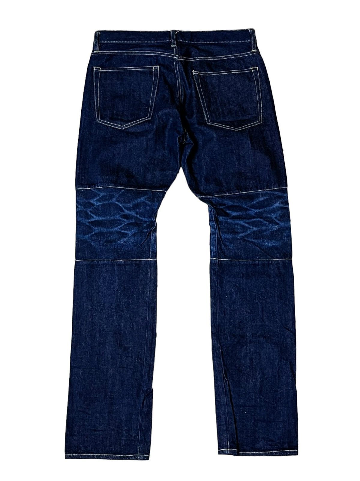 Hysteric Glamour HYSTERIC GLAMOUR (SAMPLE)STUDDED POCKET SELVEDGE DENIM JEAN Size US 32 / EU 48 - 3 Thumbnail