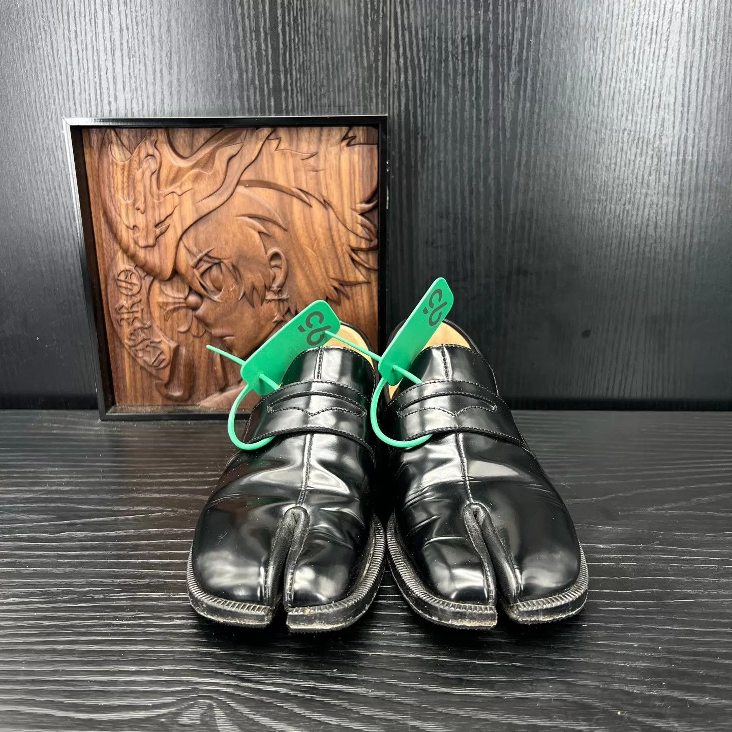 Maison Margiela Margiela Replica Leather Tabi 37 Near New Resoled Box Size US 6.5 / IT 36.5 - 2 Thumbnail