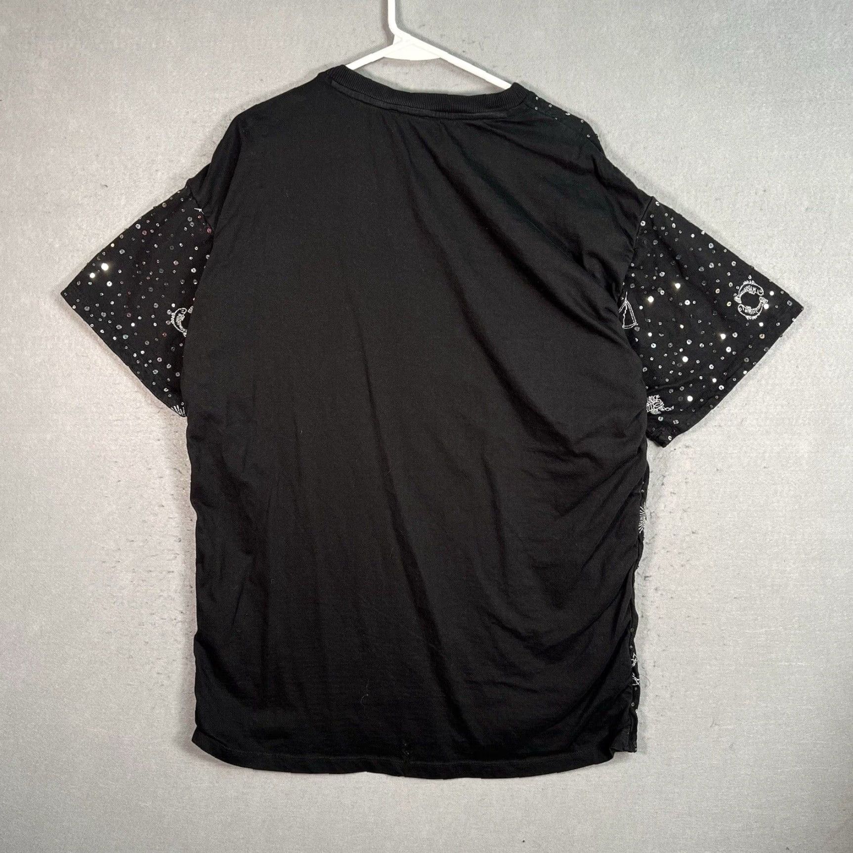 Asos VINTAGE ASOS Design T-Shirt Shirt Women Adult 6 Black Space Zodiac Signs 90s Mens? Girls? Wait. Size M / US 6-8 / IT 42-44 - 7 Thumbnail