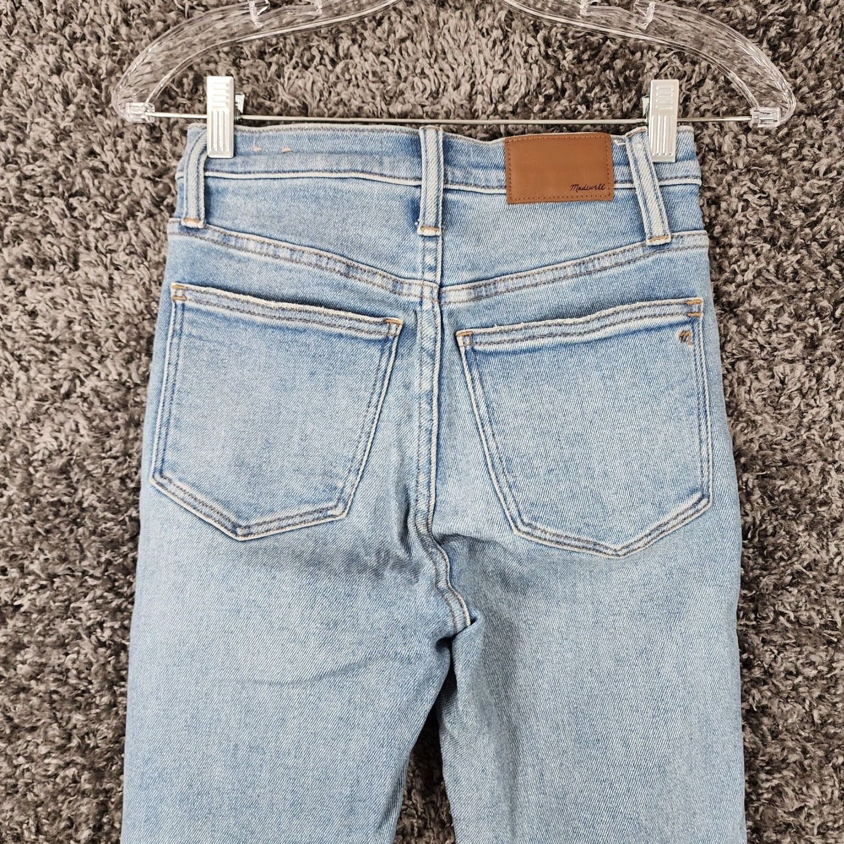 Madewell Madewell Jeans Women 24 Skinny High Rise 10" Blue Denim Womens Size 42" / US 20 - 8 Thumbnail