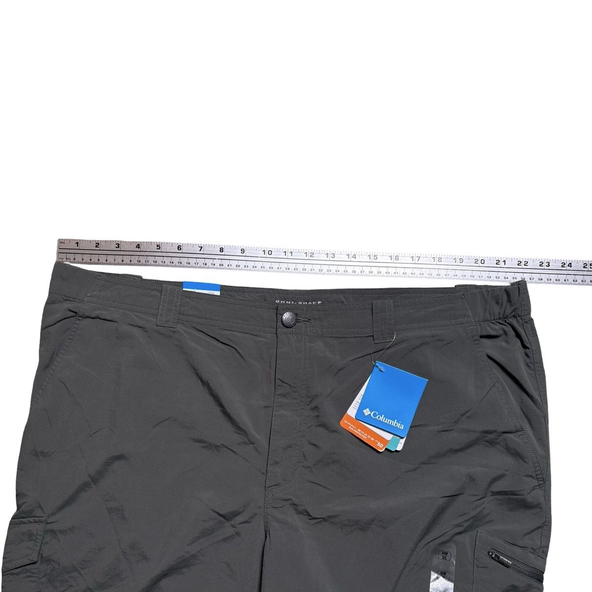 Columbia Columbia Pants Mens 44x30 Gray Omni-Shade Cargo Hiking Size US 44 / EU 60 - 4 Thumbnail