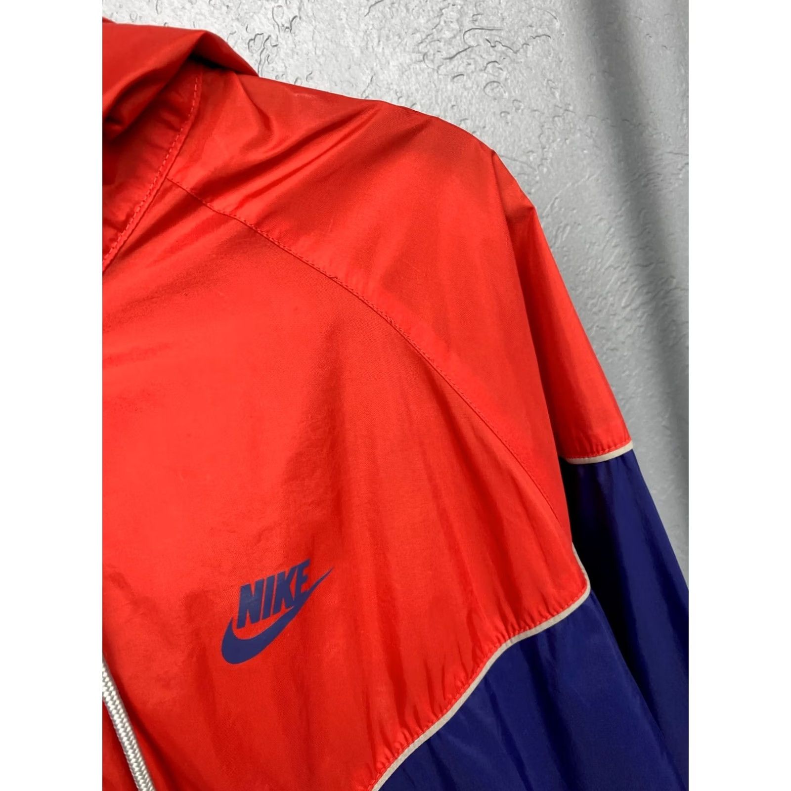 Nike Nike Windbreaker Jacket Mens XL Swoosh 90s Vintage Nylon Red Size US XL / EU 56 / 4 - 3 Thumbnail