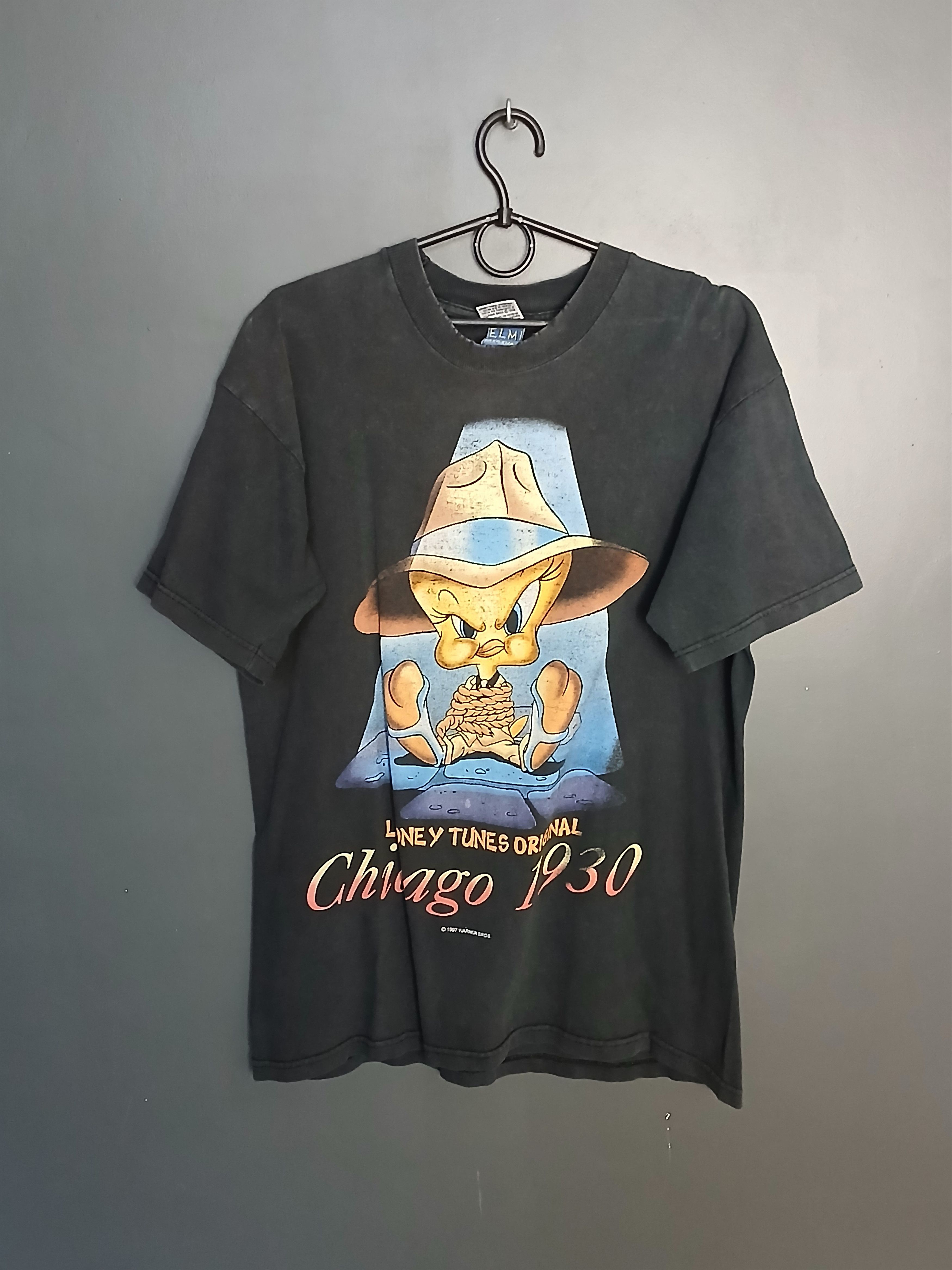 Cartoon Network × Vintage Vintage 1997 Looney Tunes Tweety T-Shirt Size US M / EU 48-50 / 2 - 1 Thumbnail