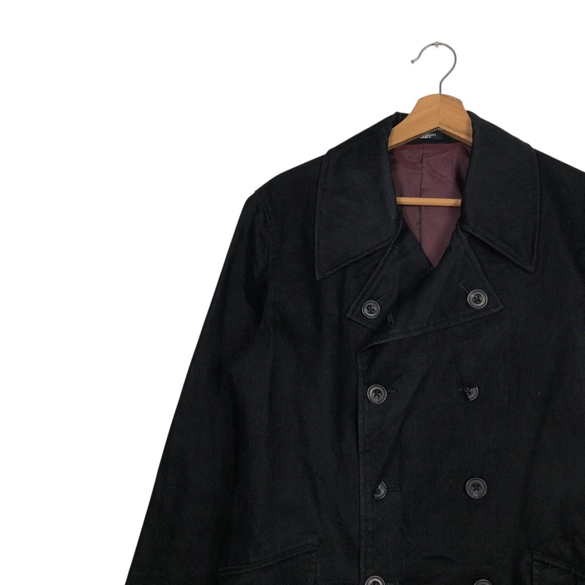 Tornado Mart 🔥VINTAGE CHORE WORK BIKER JACKET DOUBLE COLLAR TORNADO MART Size US M / EU 48-50 / 2 - 9 Thumbnail
