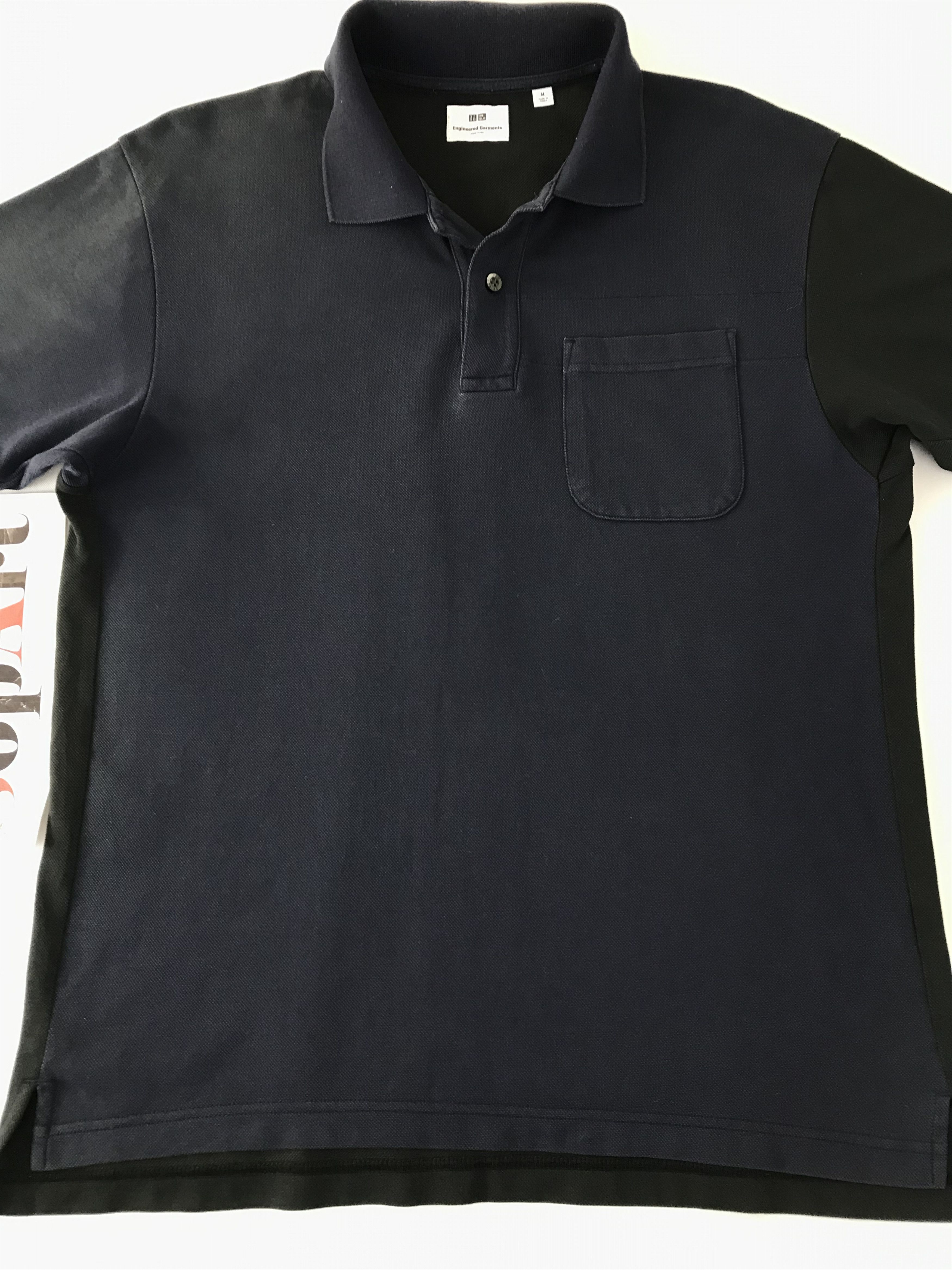Engineered Garments Uniqlo X Engineered Garments Two Tones Colour Polo Shirt Size US M / EU 48-50 / 2 - 3 Thumbnail