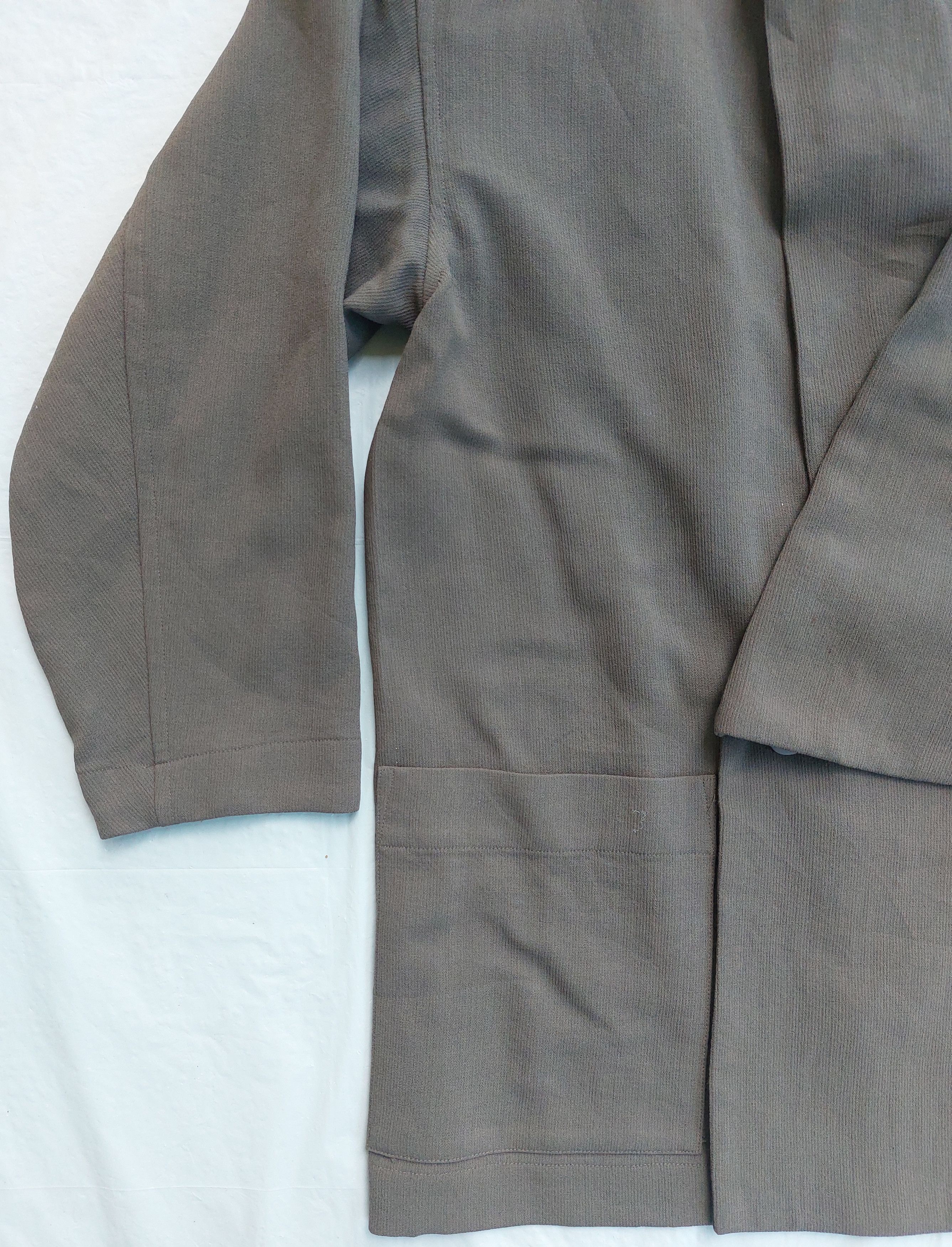 Issey Miyake PLANTATION by ISSEY MIYAKE oversized collar wool coat Size US M / EU 48-50 / 2 - 6 Thumbnail