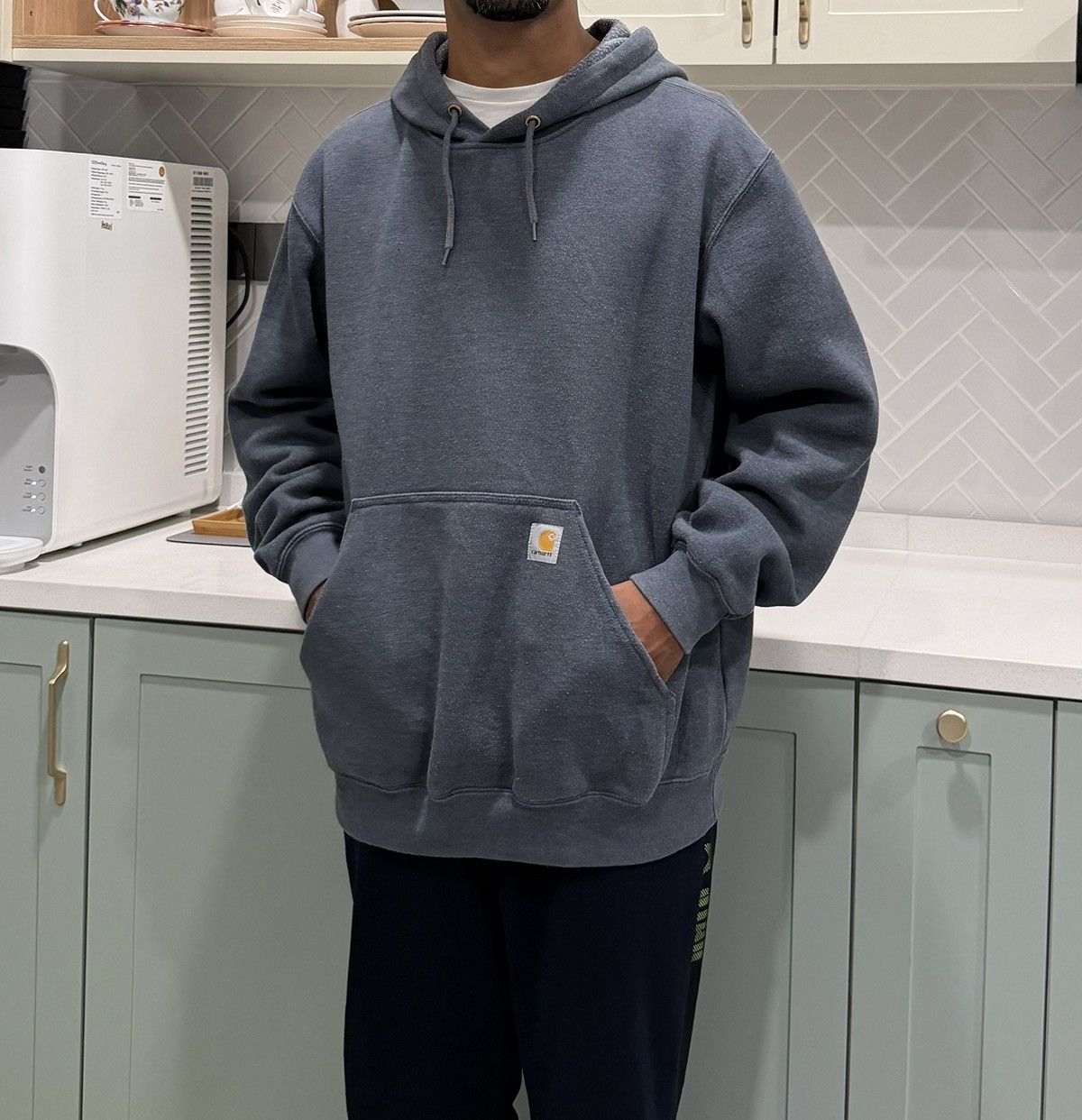 Carhartt Carhartt Men's Midweight Hooded Pullover Sweatshirt Size US L / EU 52-54 / 3 - 1 Thumbnail