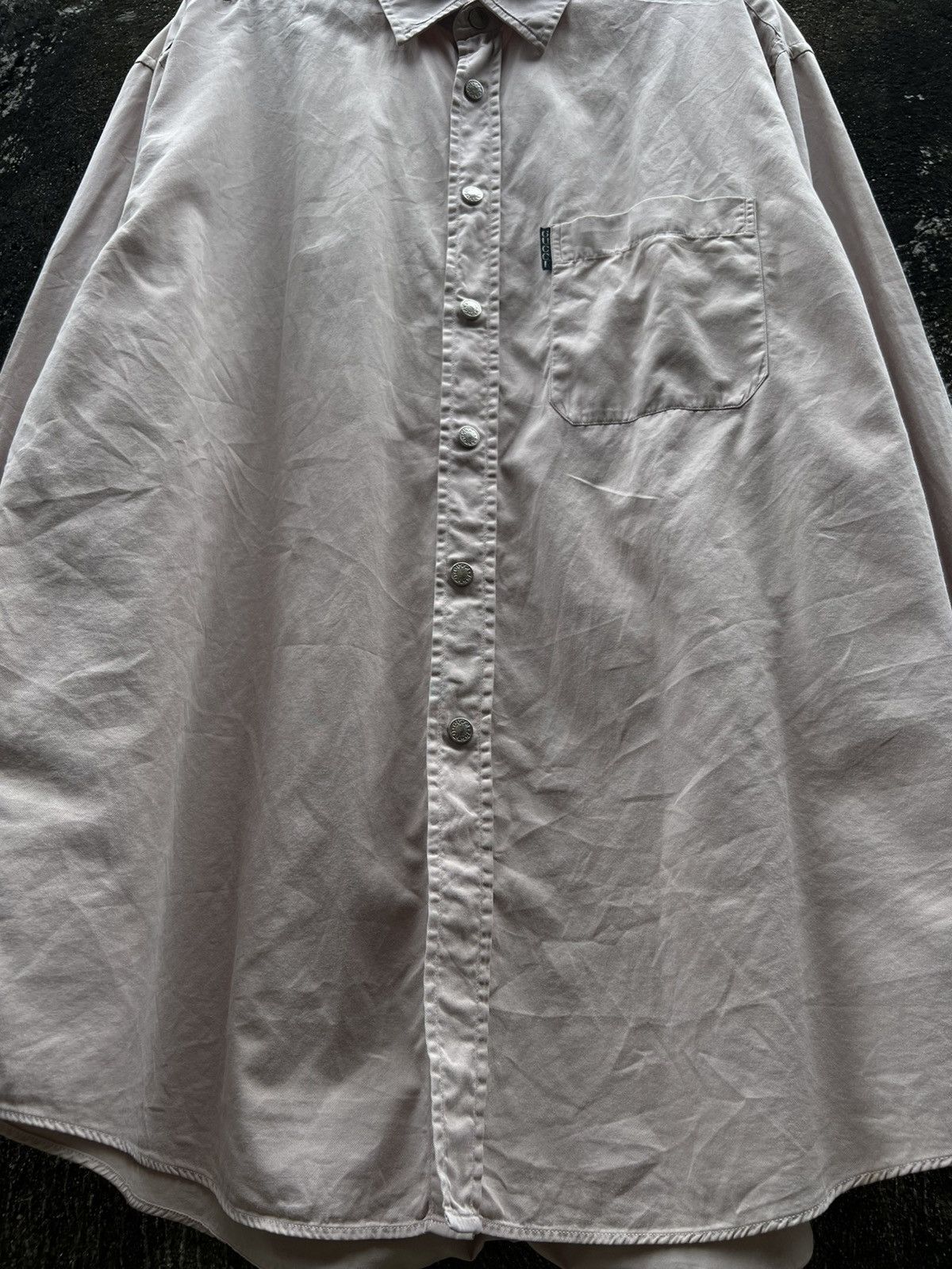 Gucci × Vintage Vintage Gucci Shirts Silver Button up Size US L / EU 52-54 / 3 - 5 Thumbnail