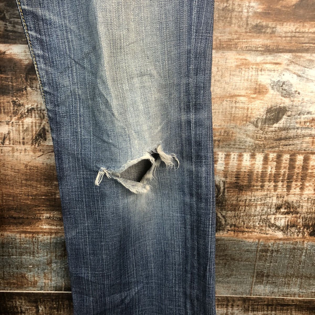 Paper Denim & Cloth DL Paper Denim & Cloth Blue Denim Pants #C256 Size US 27 - 10 Thumbnail