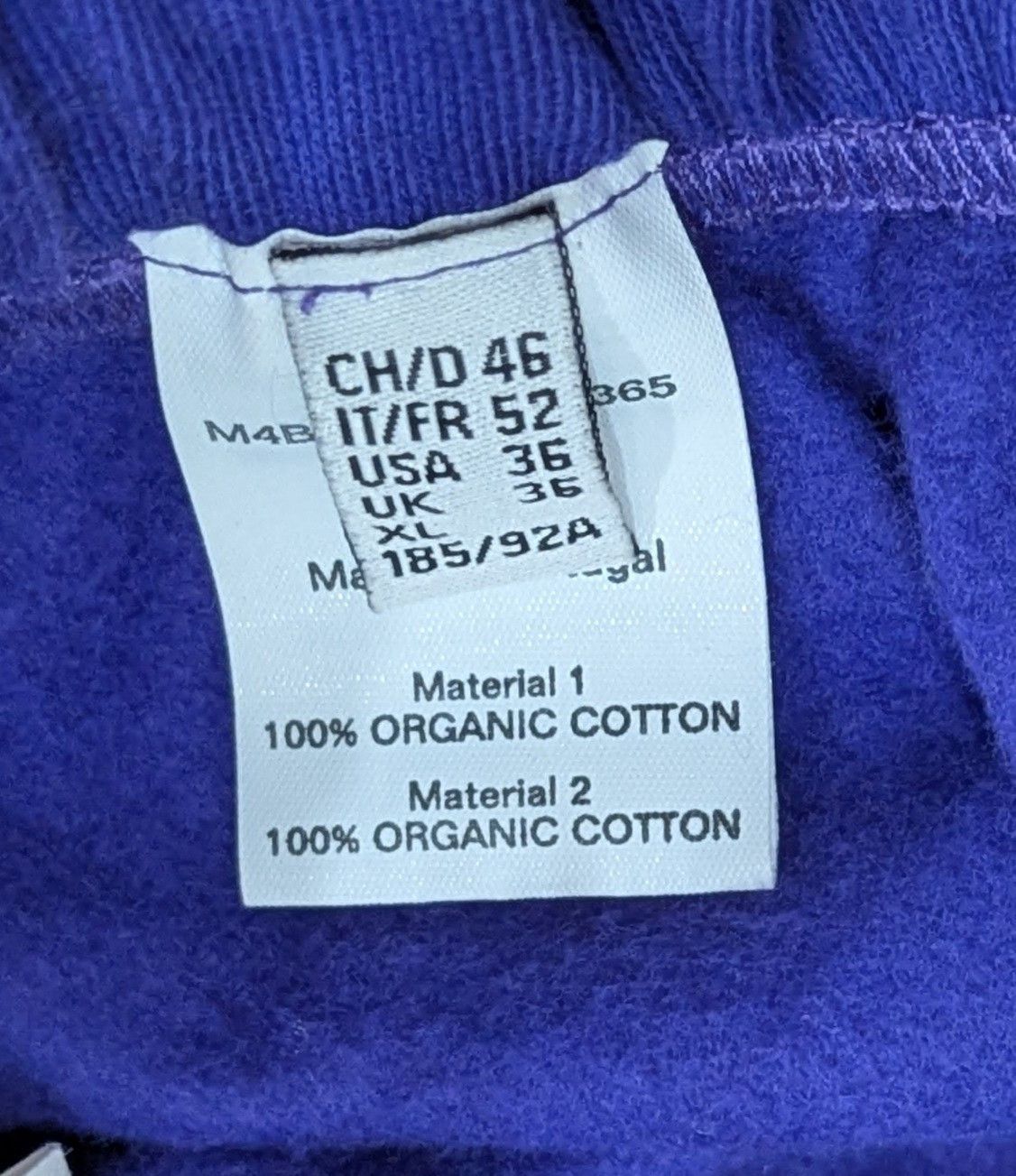 Bally Bally Solid Cotton Jogger Pants Purple XL Size US 36 / EU 52 - 7 Thumbnail