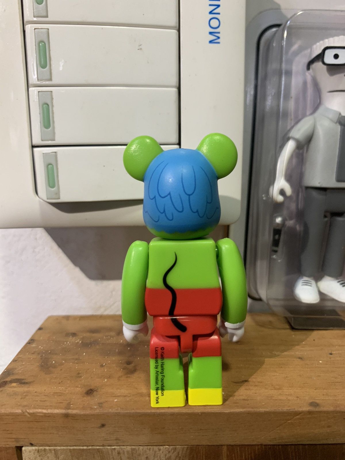 Medicom Toy BEARBRICK X KEITH HARING “Andy Mouse; Andy Warhol Tribute” Size ONE SIZE - 2 Thumbnail