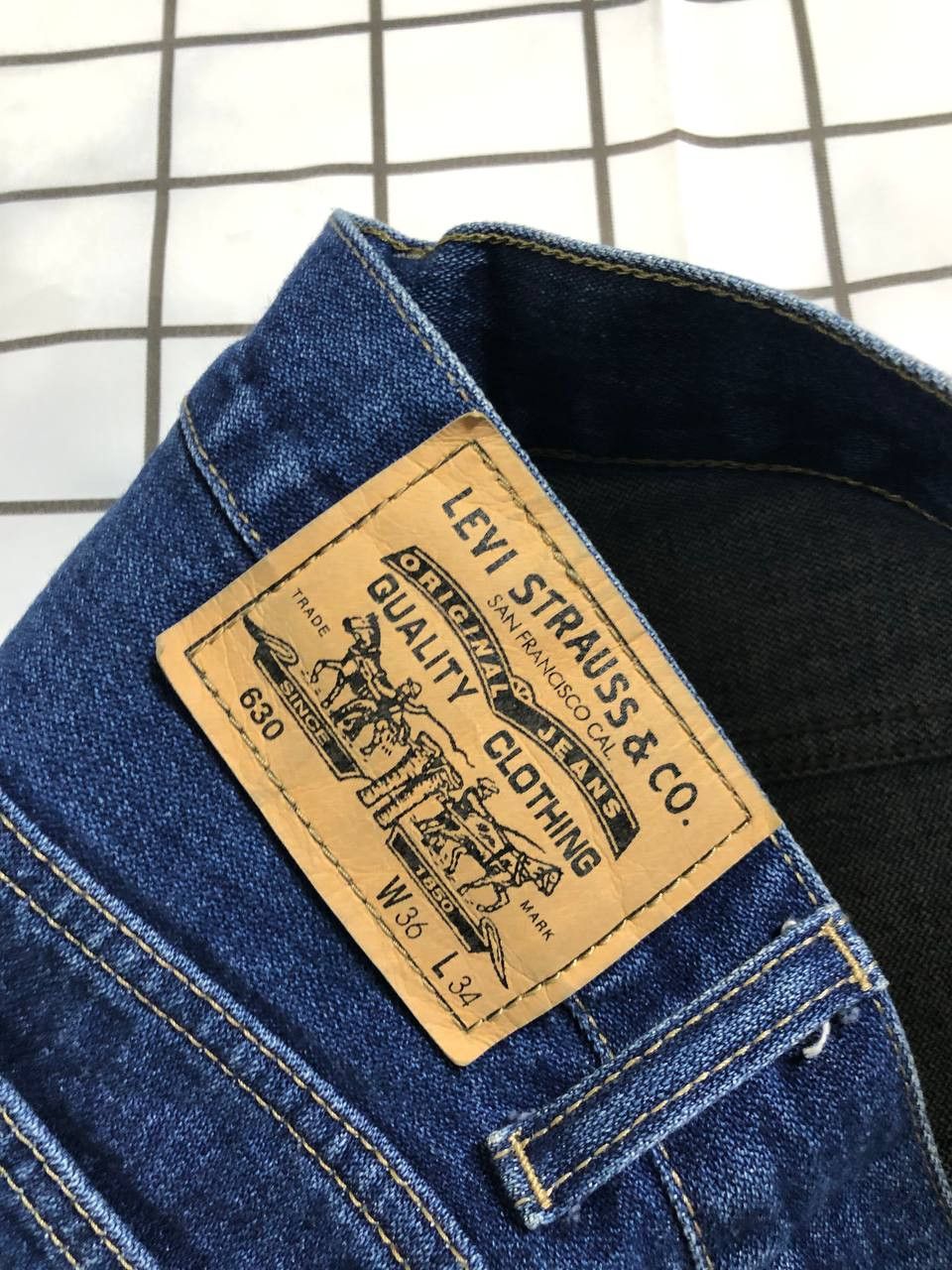 Levi's Vintage Levi's 630 Jeans Men's Original Button Fly Tab Size US 36 / EU 52 - 10 Thumbnail