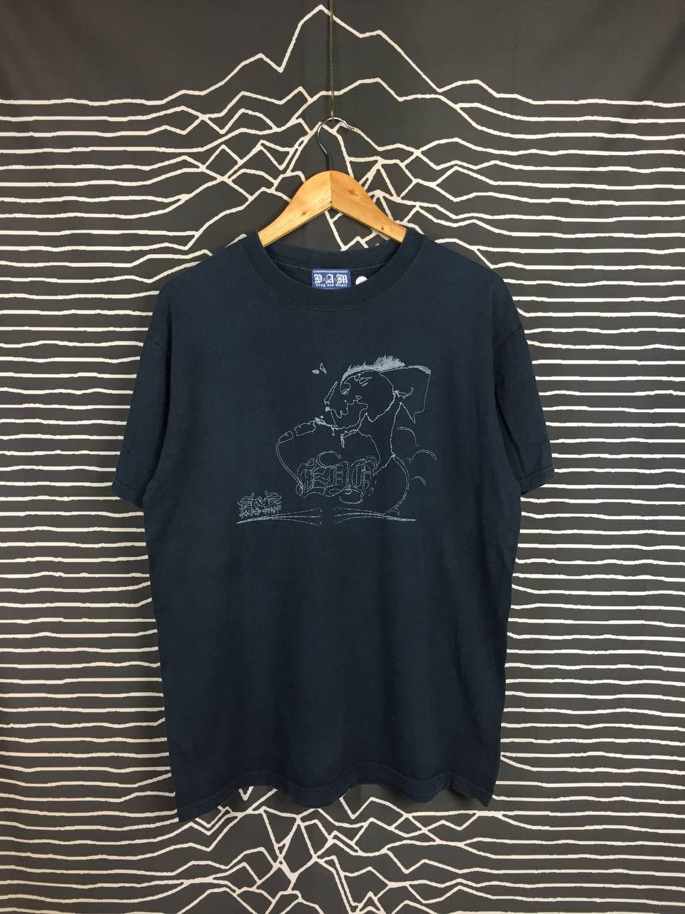 Japanese Brand Vtg Y2K Drug And Music D.A.M Rebel Punk Streetwear Tee Size US L / EU 52-54 / 3 - 6 Thumbnail
