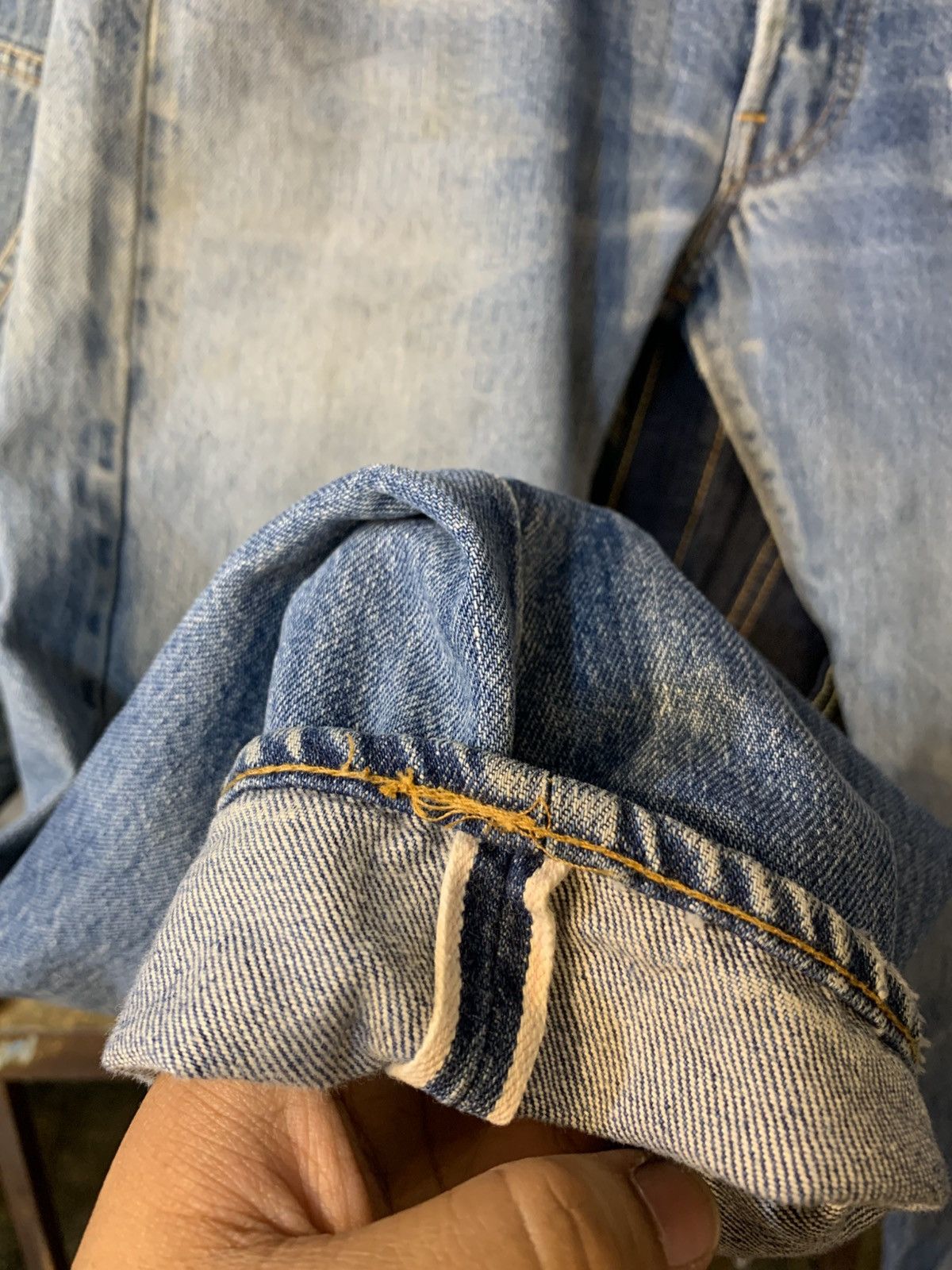 Levi's × Levi's Vintage Clothing × Vintage size 31: Vintage Levis 501 Rindem button 6 vintage 70s Size US 31 - 6 Thumbnail