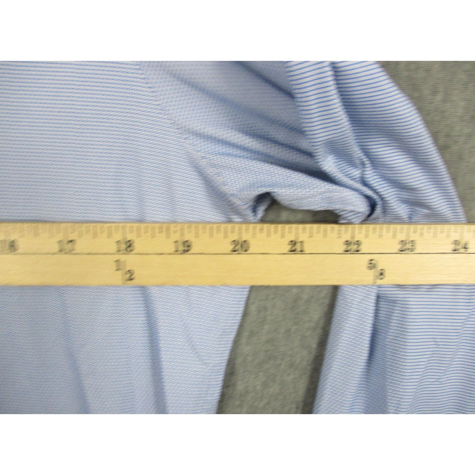 Rhone Rhone Mens Dress Shirt Long Sleeve Blue Geometric Stretch Portugal Size 40R - 6 Thumbnail